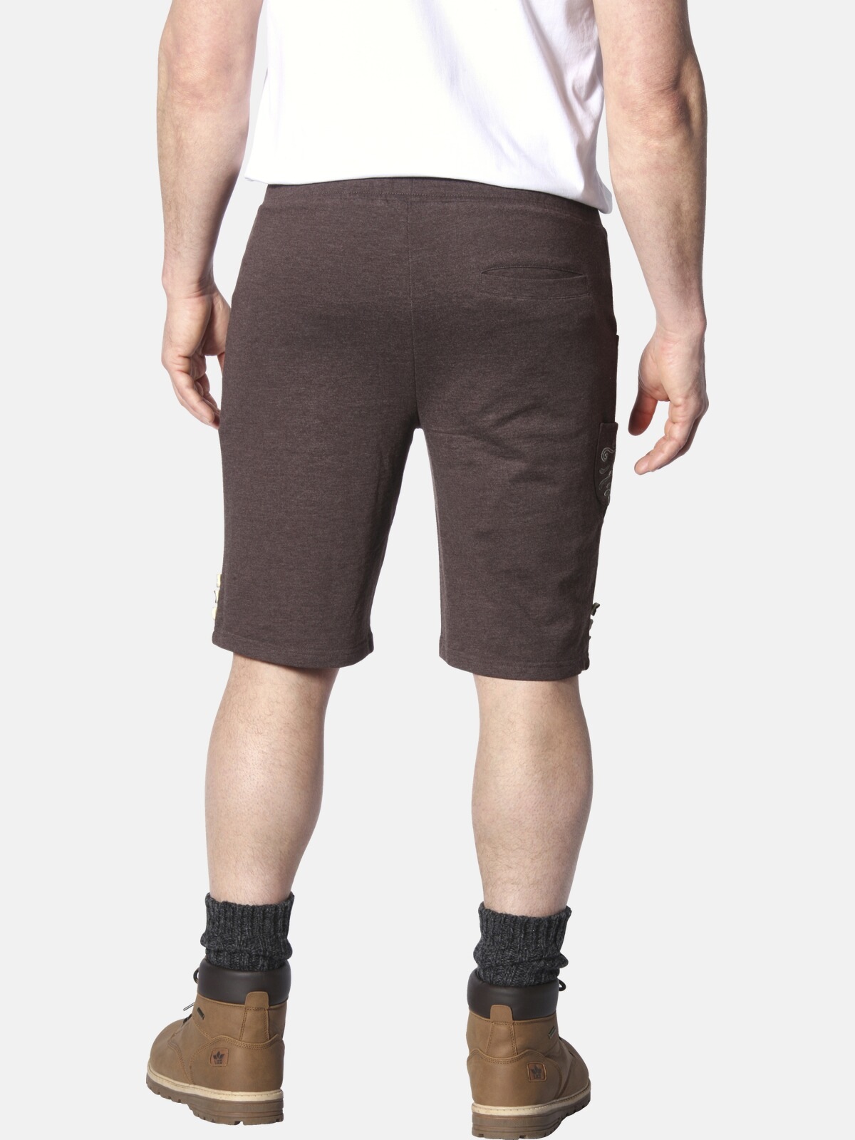 Jan Vanderstorm Dennik Sweatbermuda Dark Brown L 3