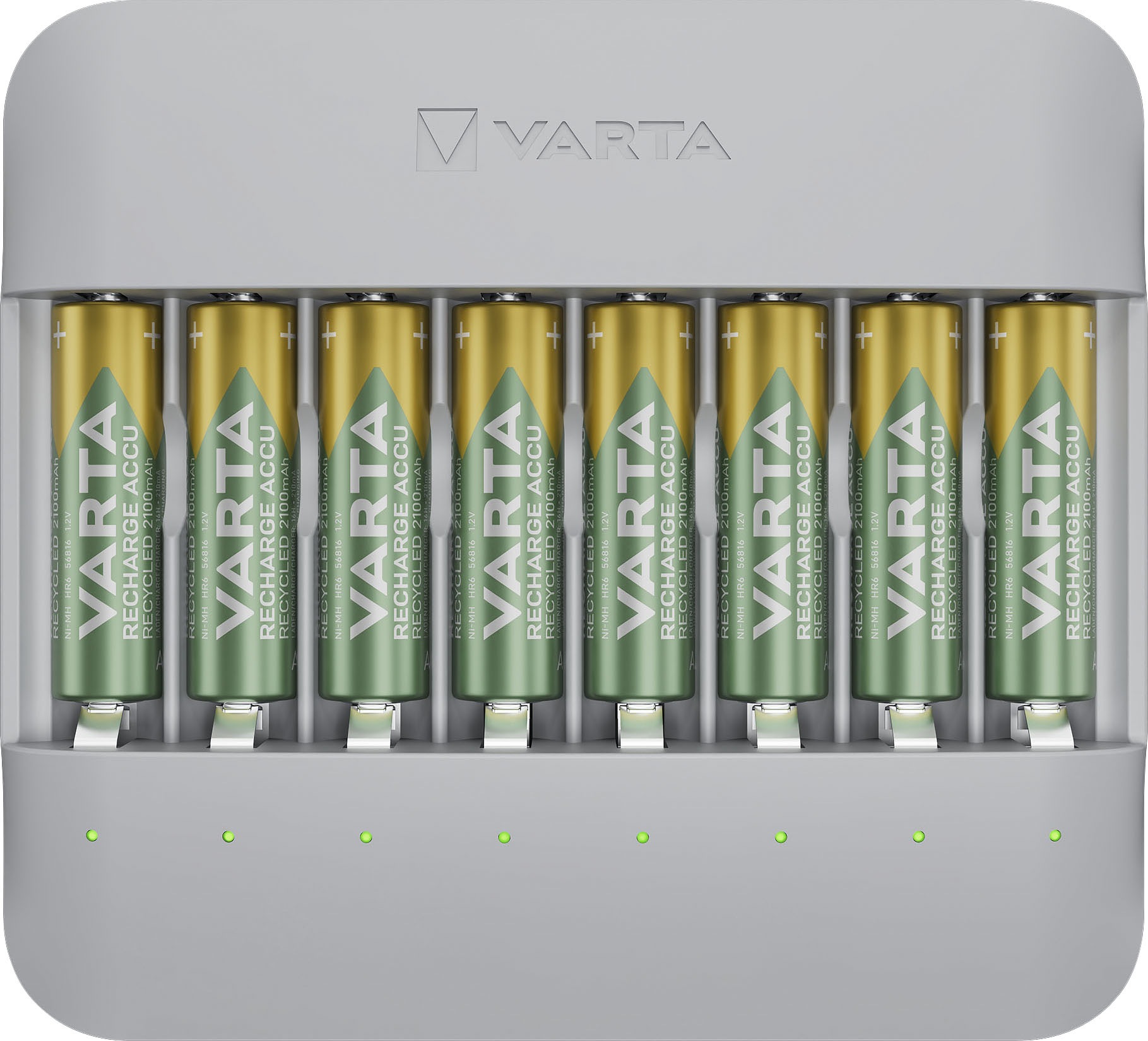 VARTA Batterie-Ladegerät »Eco Charger Multi Recycled«, 2000 mA