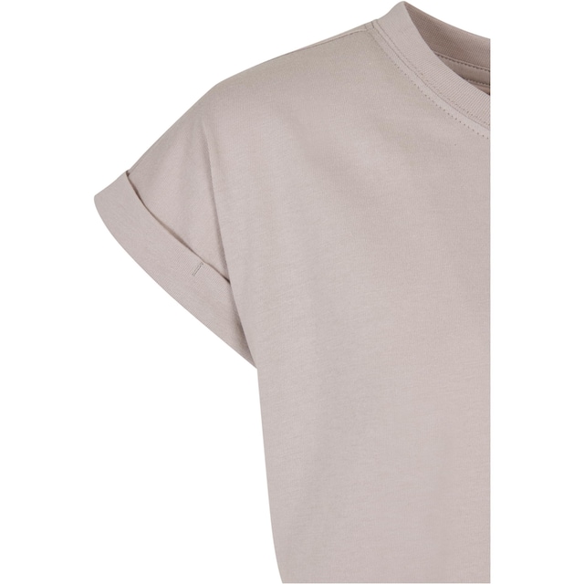 URBAN CLASSICS Kurzarmshirt »Kinder Girls Organic Extended Shoulder Tee«,  (1 tlg.) kaufen | BAUR