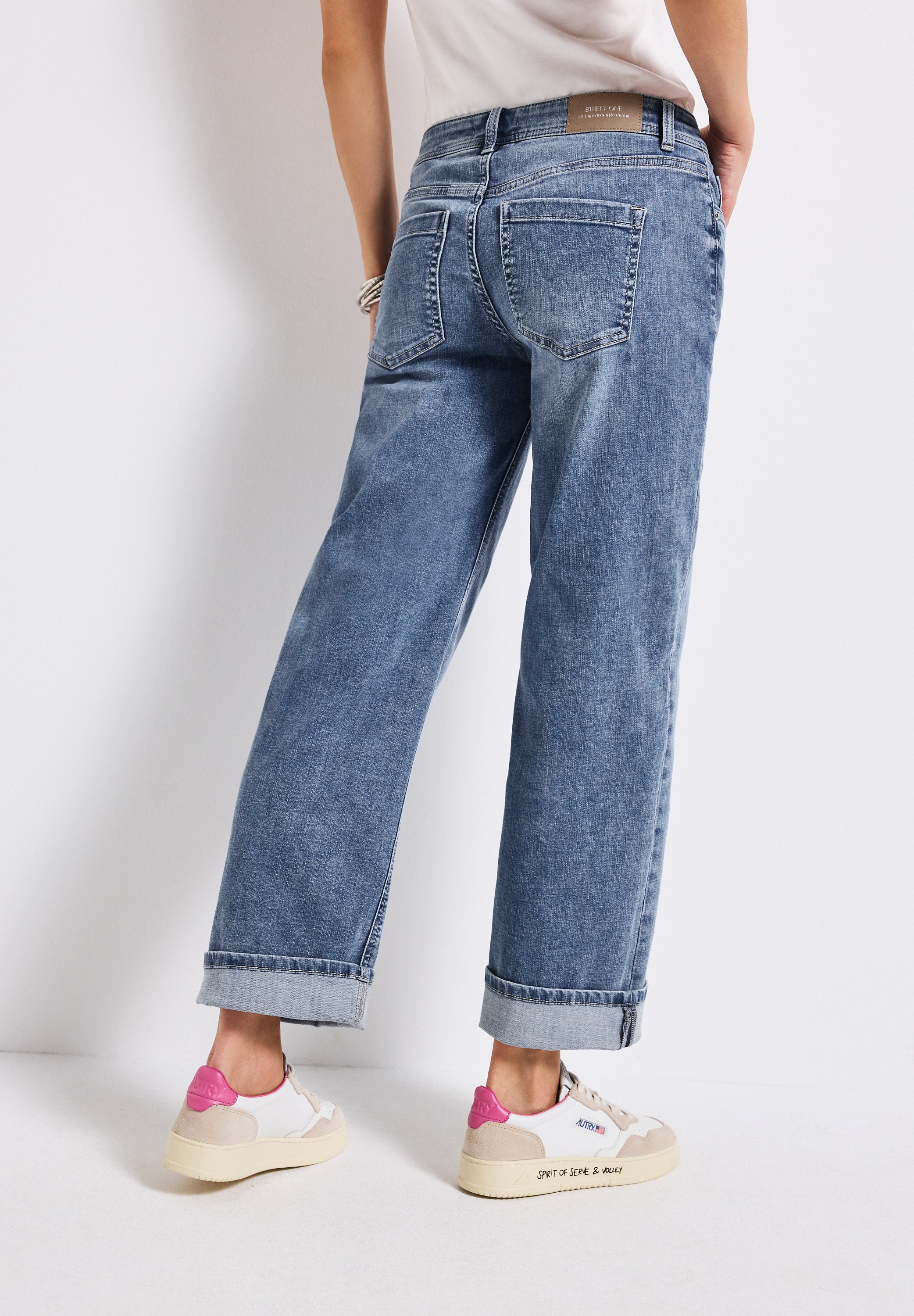 STREET ONE Straight-Jeans "Style QR Denim Straight", im 5-Pocket-Style günstig online kaufen