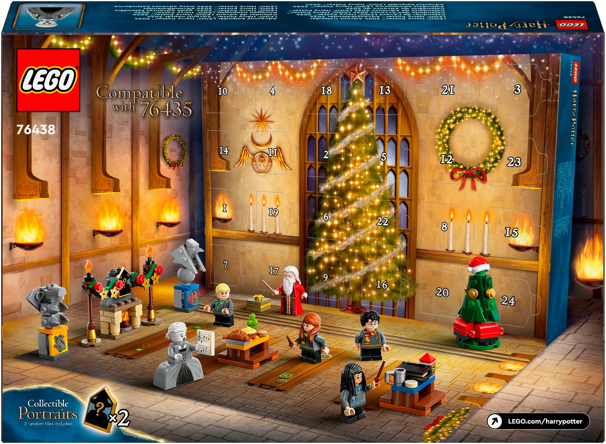 LEGO® Spielzeug-Adventskalender »Spielbausteine, LEGO Harry Potter 2024 (76438), LEGO® Harry Potter™«, ab 7 Jahren, Made in Europe