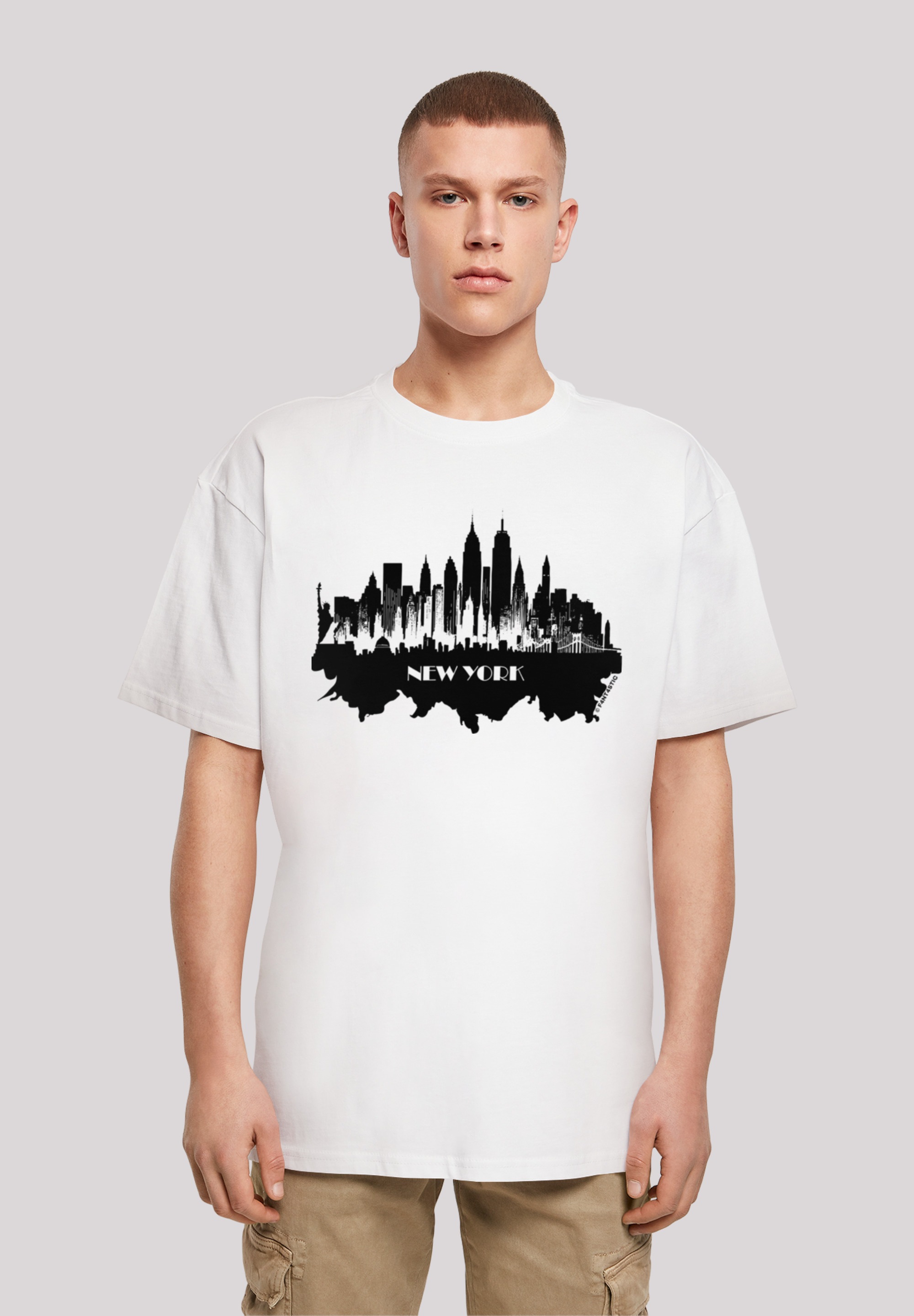 F4NT4STIC T-Shirt "Cities Collection - New York skyline", Print