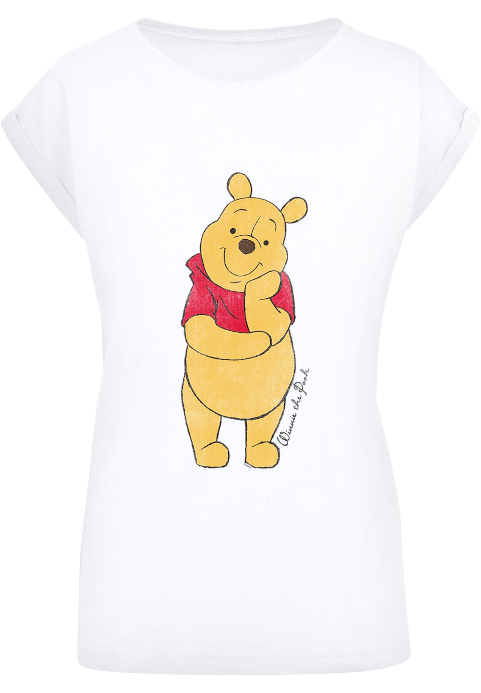 F4NT4STIC T-Shirt »'Disney Winnie The Pooh Classic'«, Damen,Premium Merch,Regular-Fit,Kurze Ärmel,Bedruckt