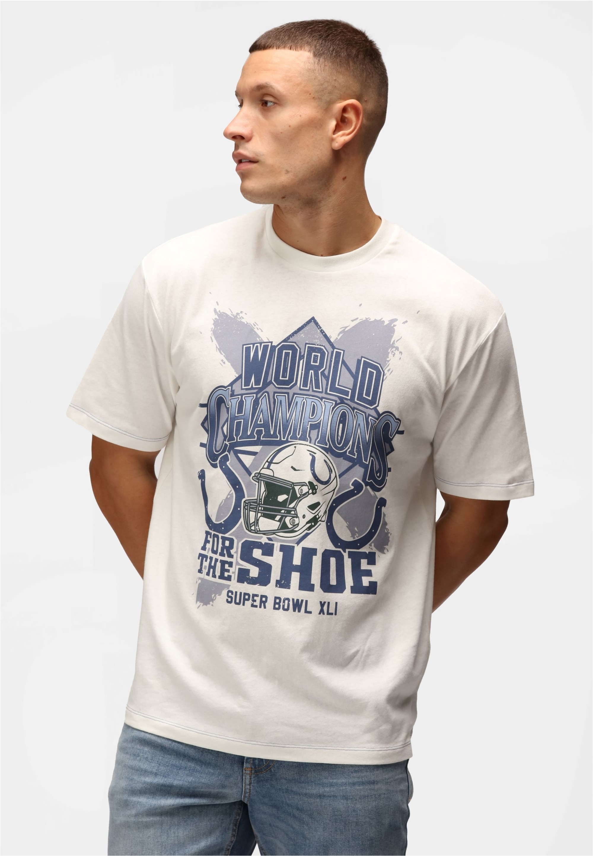 Recovered T-Shirt "NFL Colts World Champs" 1 Stk. tlg. für alle Indianapoli günstig online kaufen
