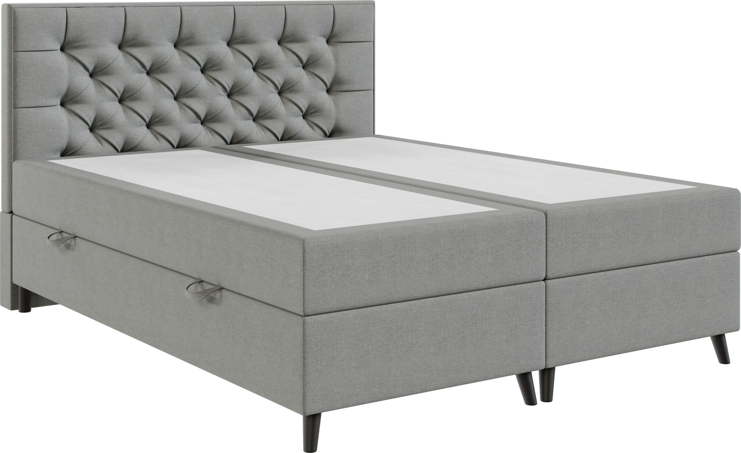 FORTE Boxbett »CABO erhältlich in den Breiten 140cm, 160cm & 180cm, inkl. Bettkasten« erhältlich in verschiedenen Farben