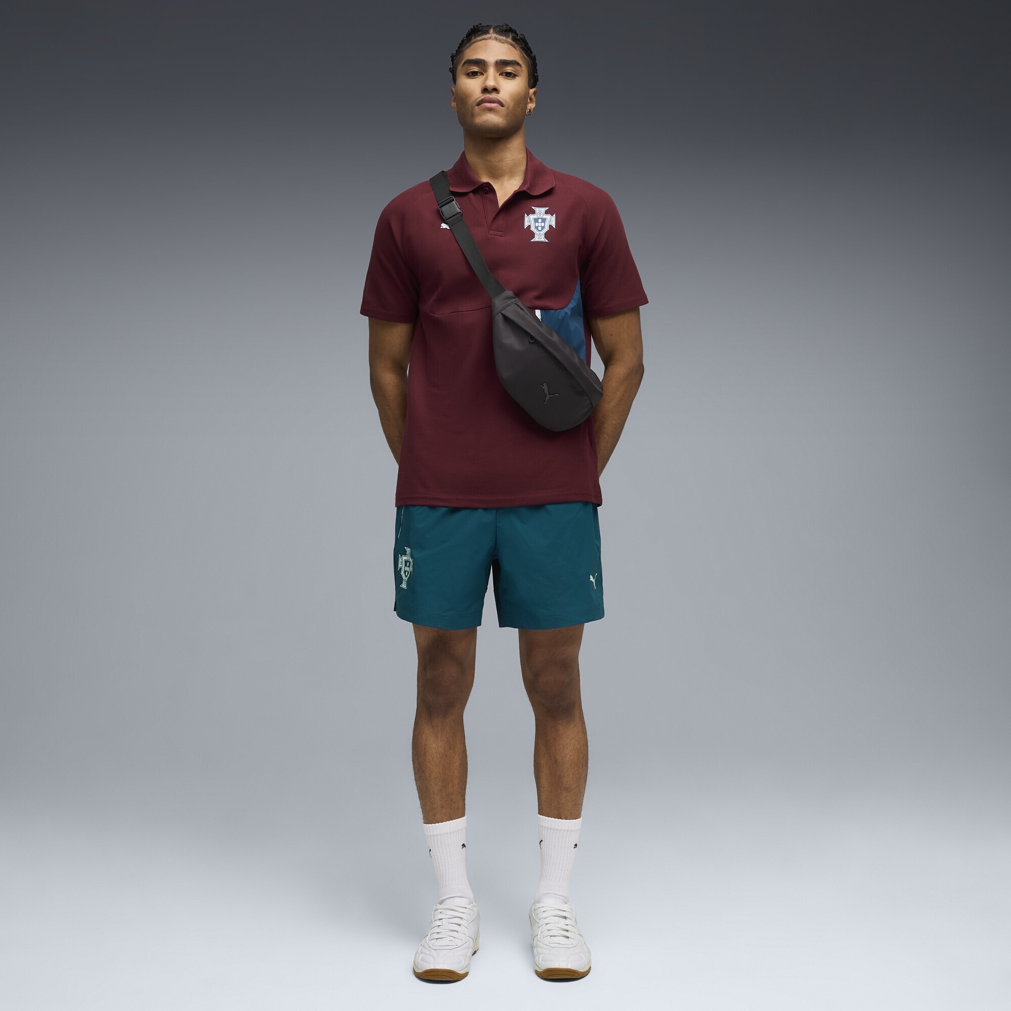 PUMA Shorts »Portugal PUMATECH Relaxed Gewebte Shorts Herren«