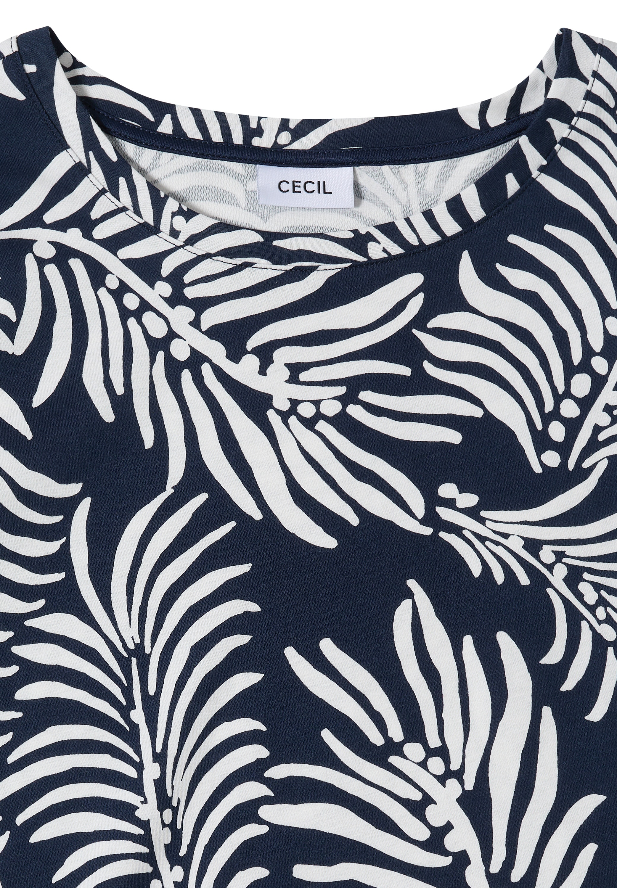 Cecil T-Shirt mit allover Print