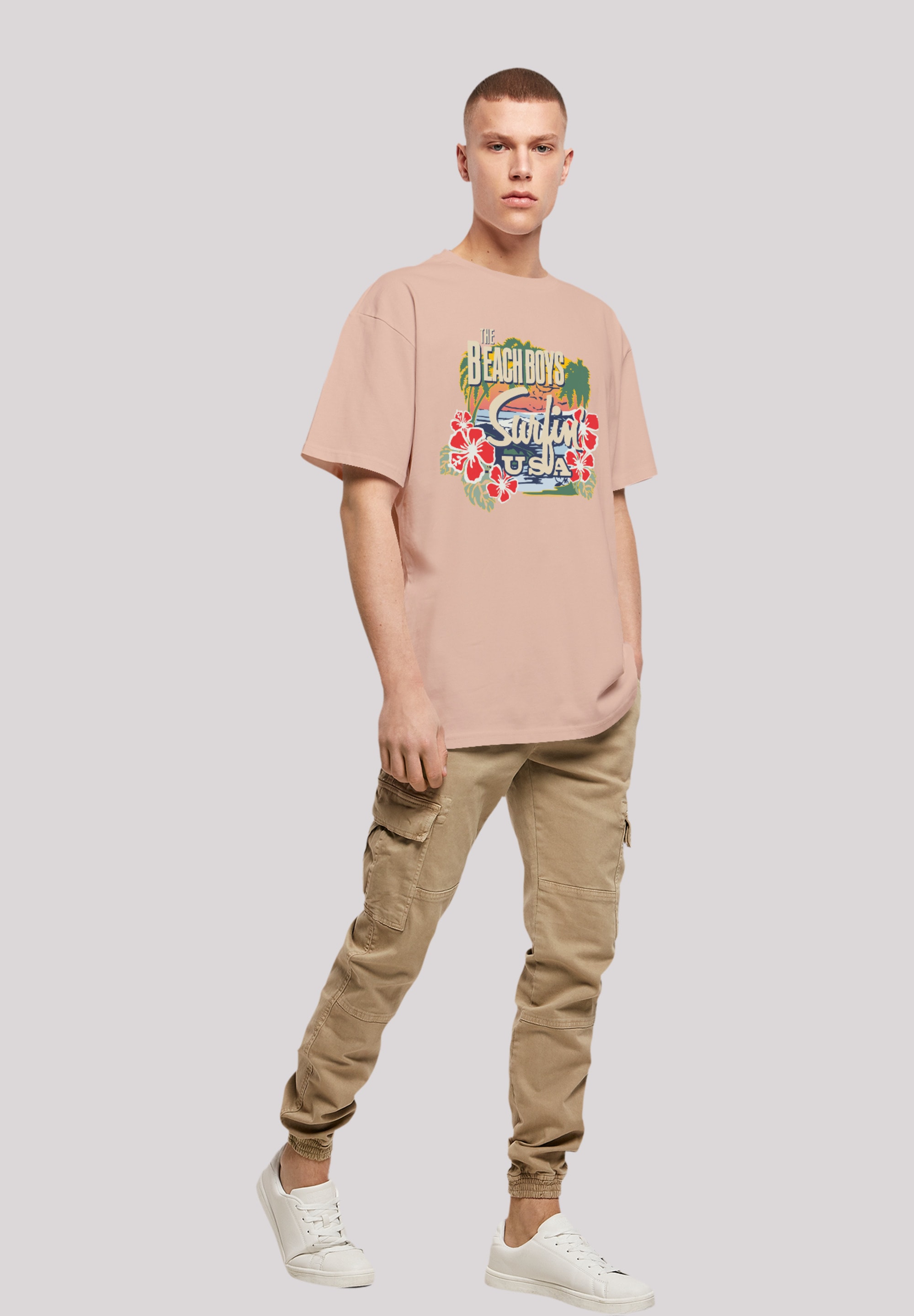 F4NT4STIC T-Shirt »The Beach Boys Musik Band Tropical« Premium Qualität