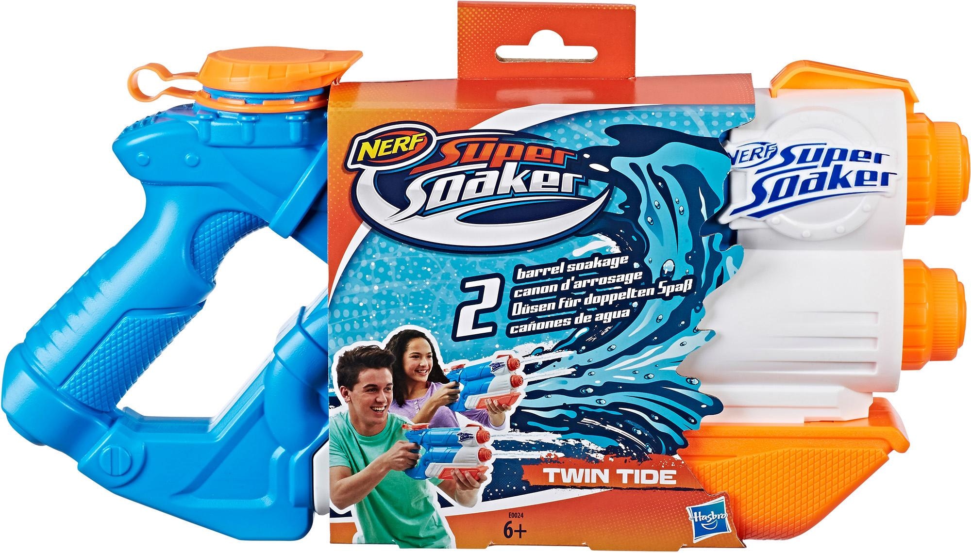 Hasbro Wasserpistole »Nerf, Wasserblaster, Super Soaker - Twin Tide«