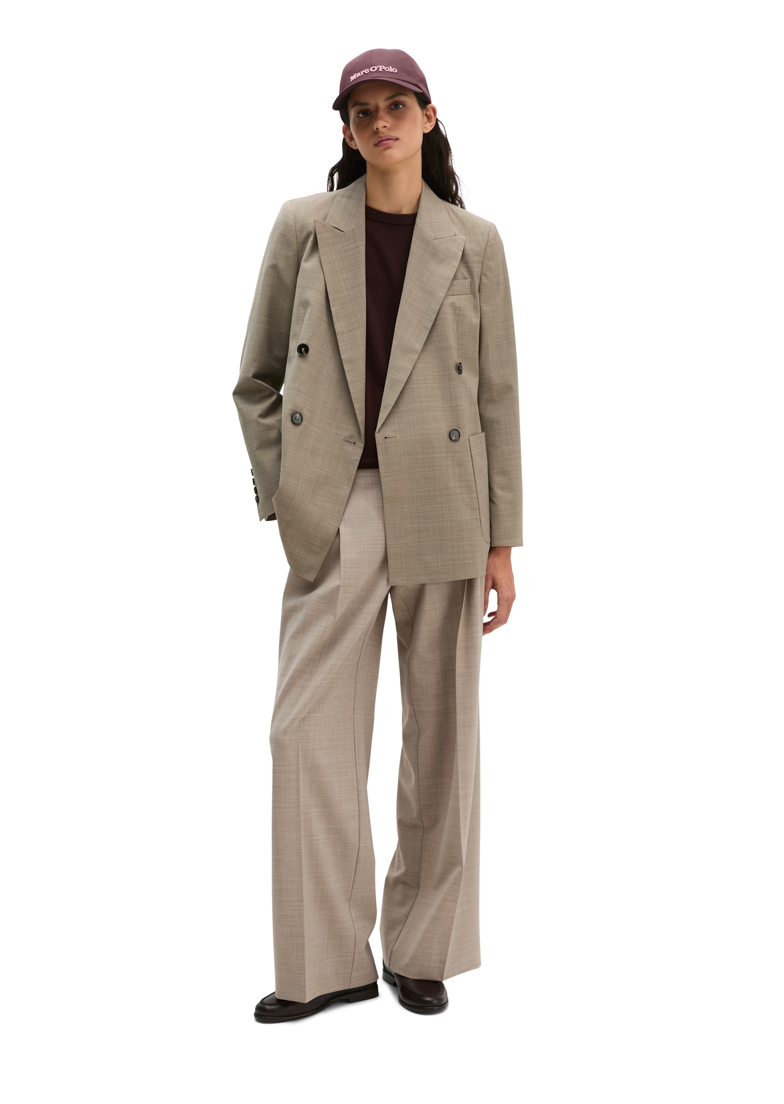 Marc O'Polo Longblazer »aus hochwertigem Wool-Stretch«