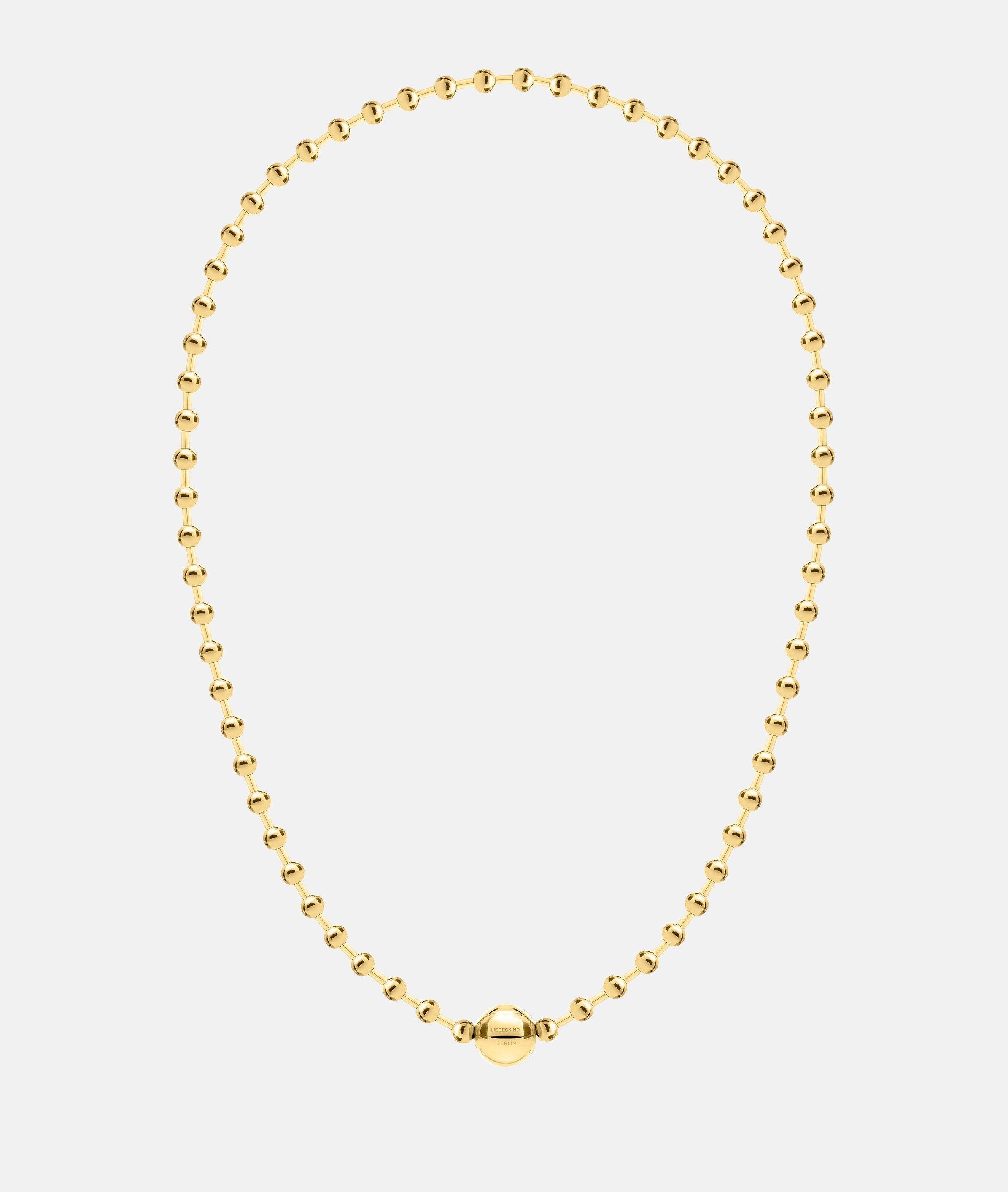 Liebeskind Berlin Edelstahlkette »Schmuck Geschenk Halskette Steel Ball«
