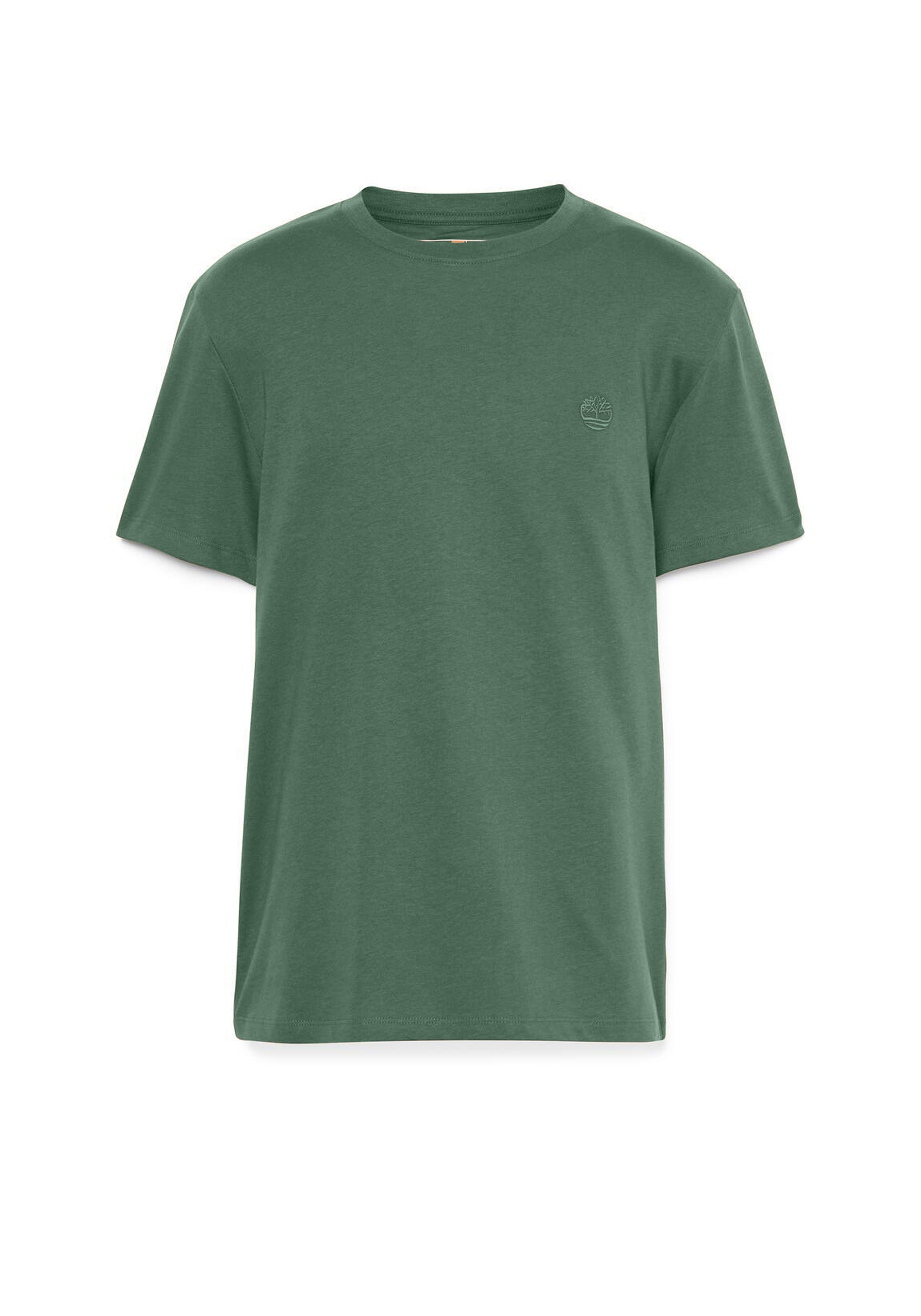TIMBERLAND Herren T-Shirt "DUNSTAN RIVER Short Sleeve Tee"myrtle, Gr. L, Single Jersey, Obermaterial: 100% Baumwolle, Shirts