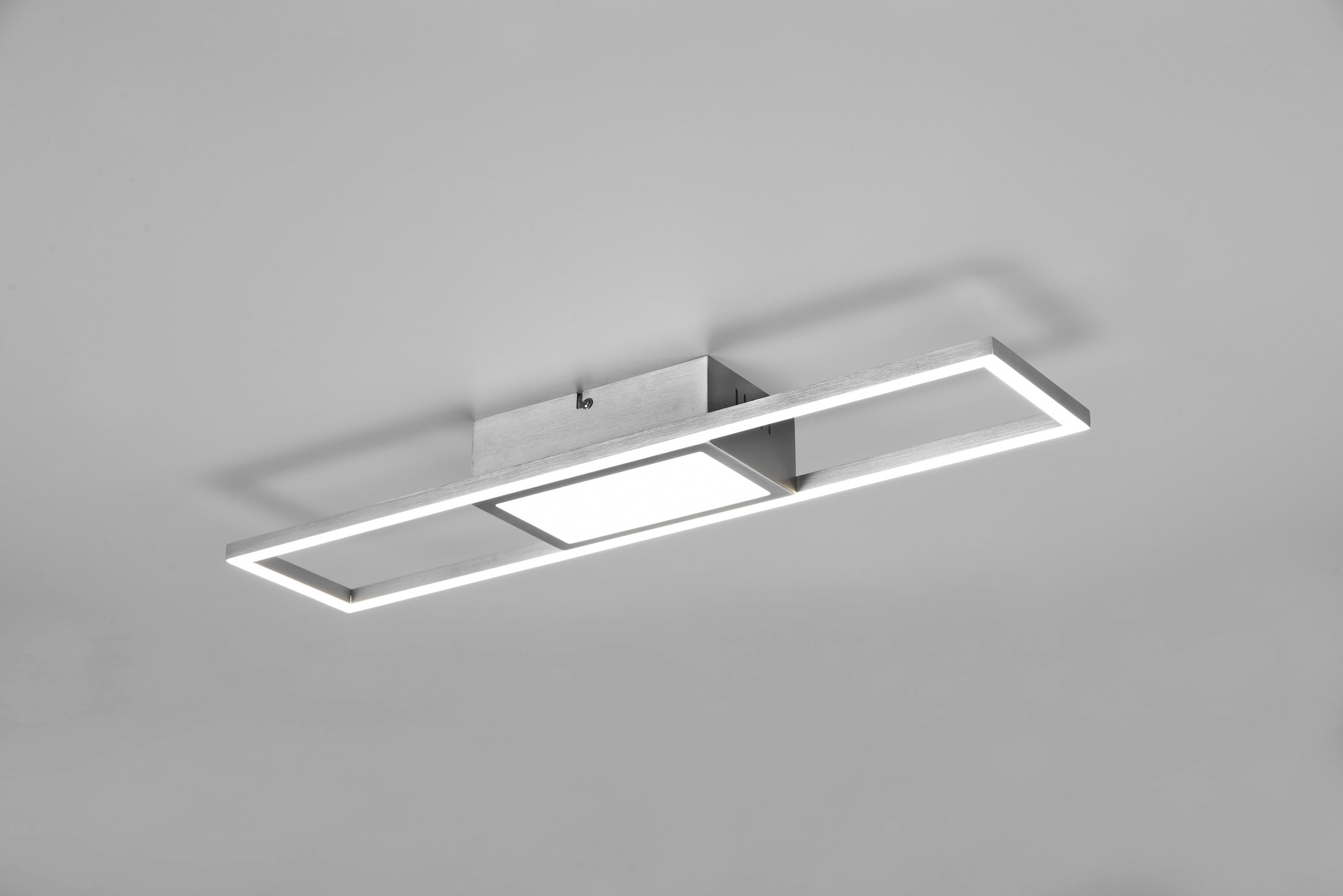 REALITY Leuchten LED Deckenleuchte »Rigido« LED-Board 1 Stk. Farbwechsler Deckenlampe mit Fernbedienung dimmbar Lichtfarbe einstellbar Memory