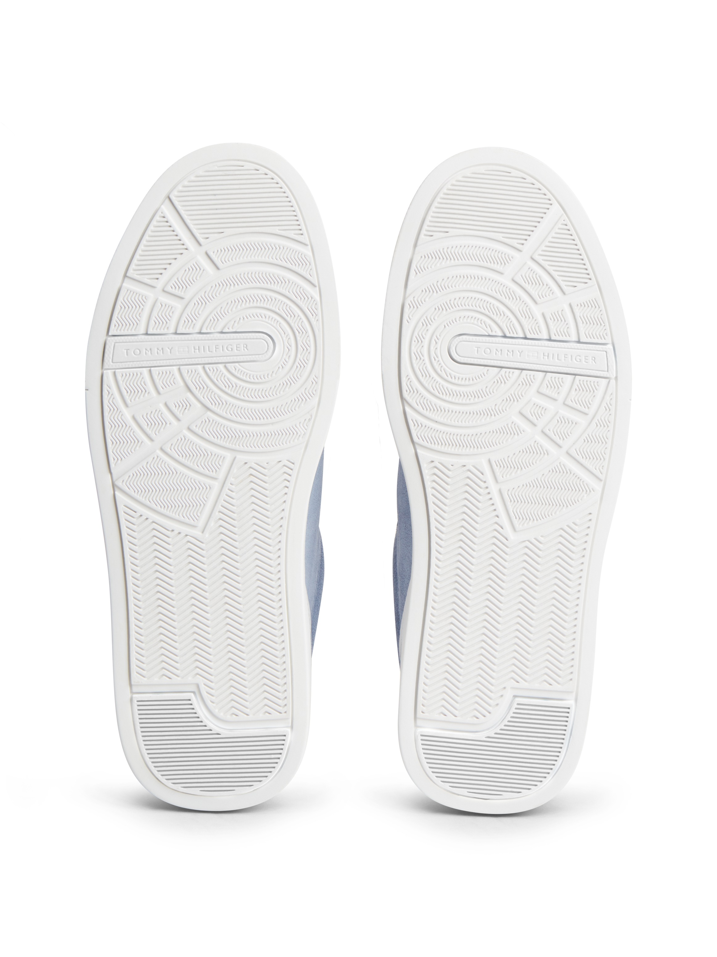 Tommy Hilfiger Sneaker »TH COURT PREMIUM SUEDE«  Freizeitschuh, Halbschuh, Schnürer im Retro-Look
