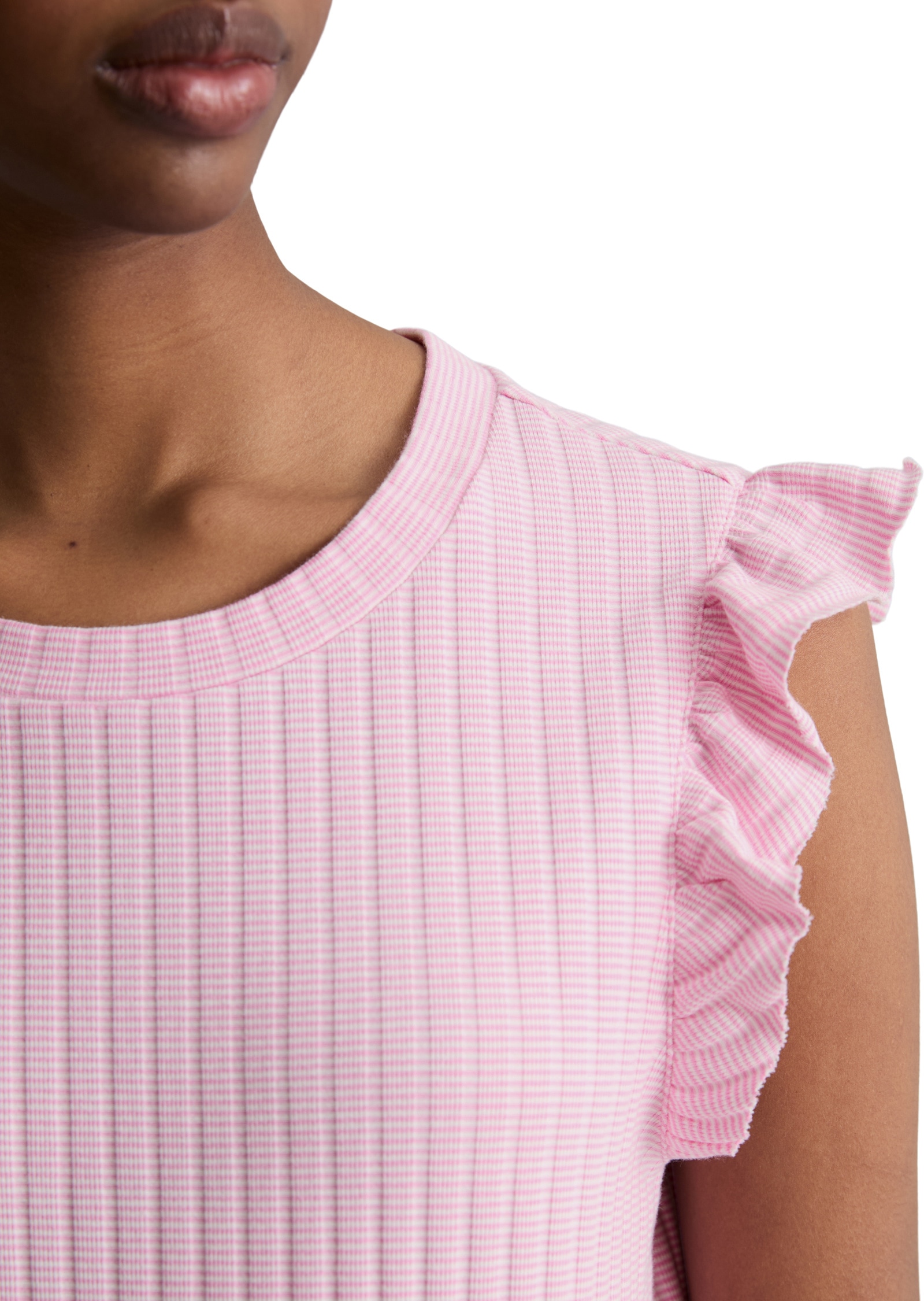 Marc O'Polo DENIM T-Shirt »aus Bio-Baumwoll-Mix«