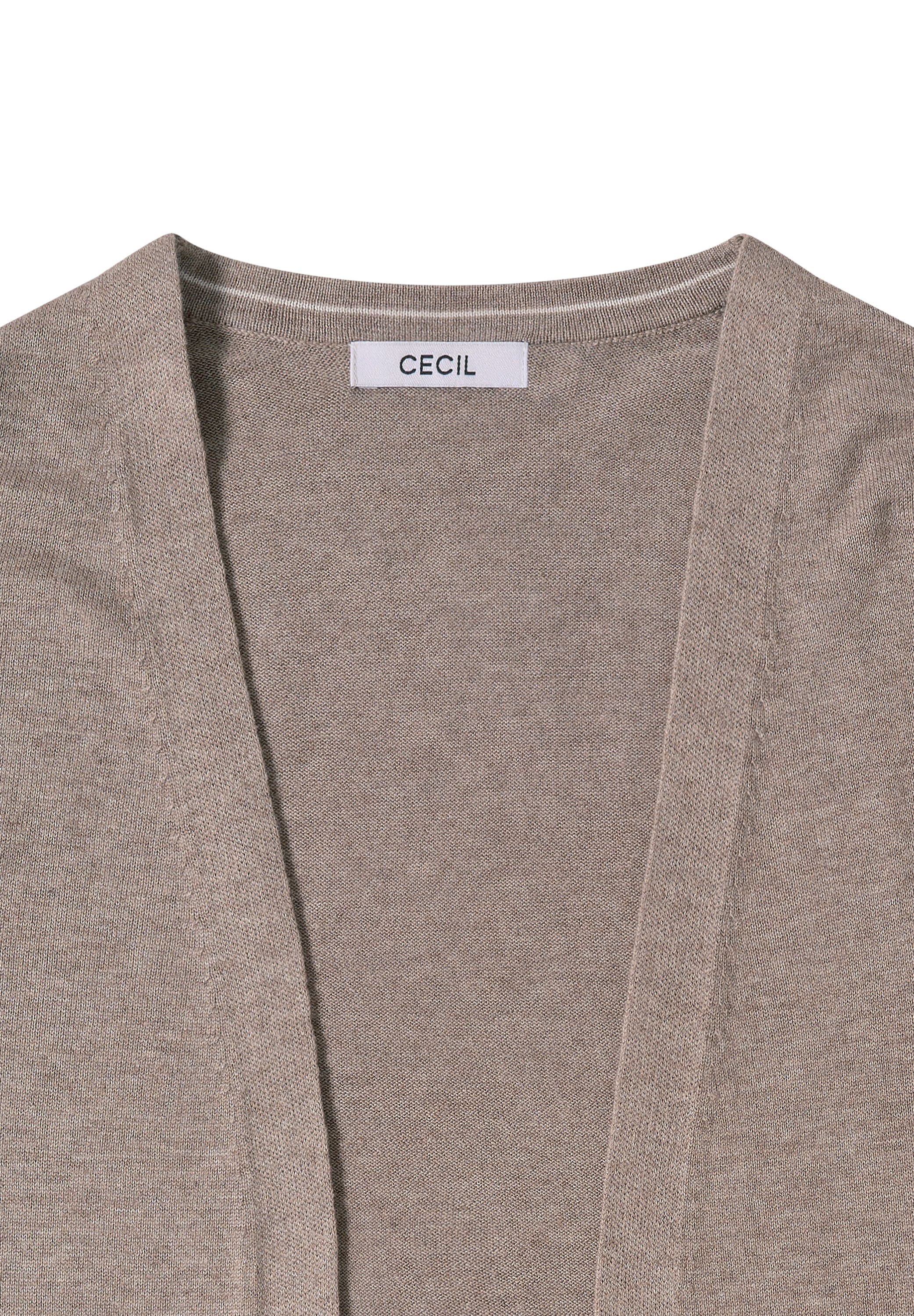Cecil Longstrickjacke, im soften Baumwoll-Mix