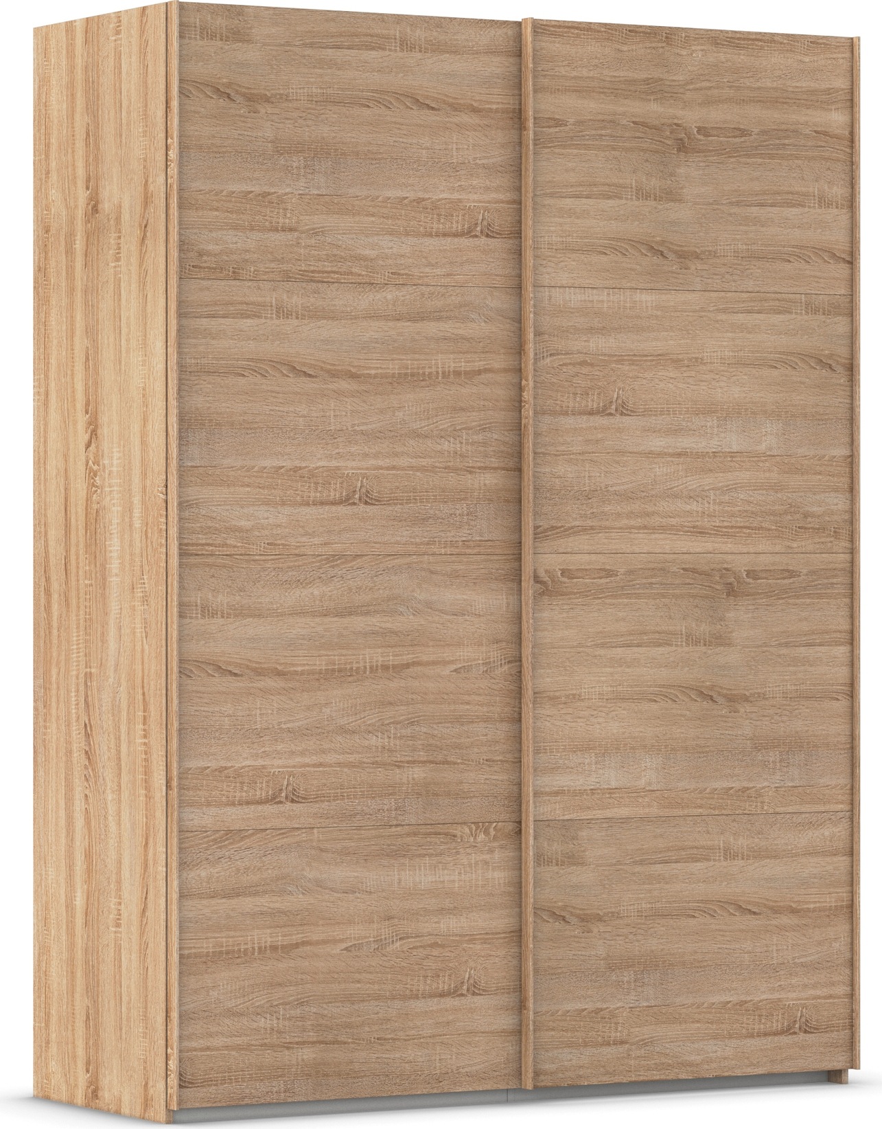 rauch Schwebetürenschrank "Kleiderschrank Schrank Garderobe Schlafzimmerschrank EVELYN" in elegantem Stil, in 5 Breiten, Griffe in Korpusfarbe MADE IN GERMANY