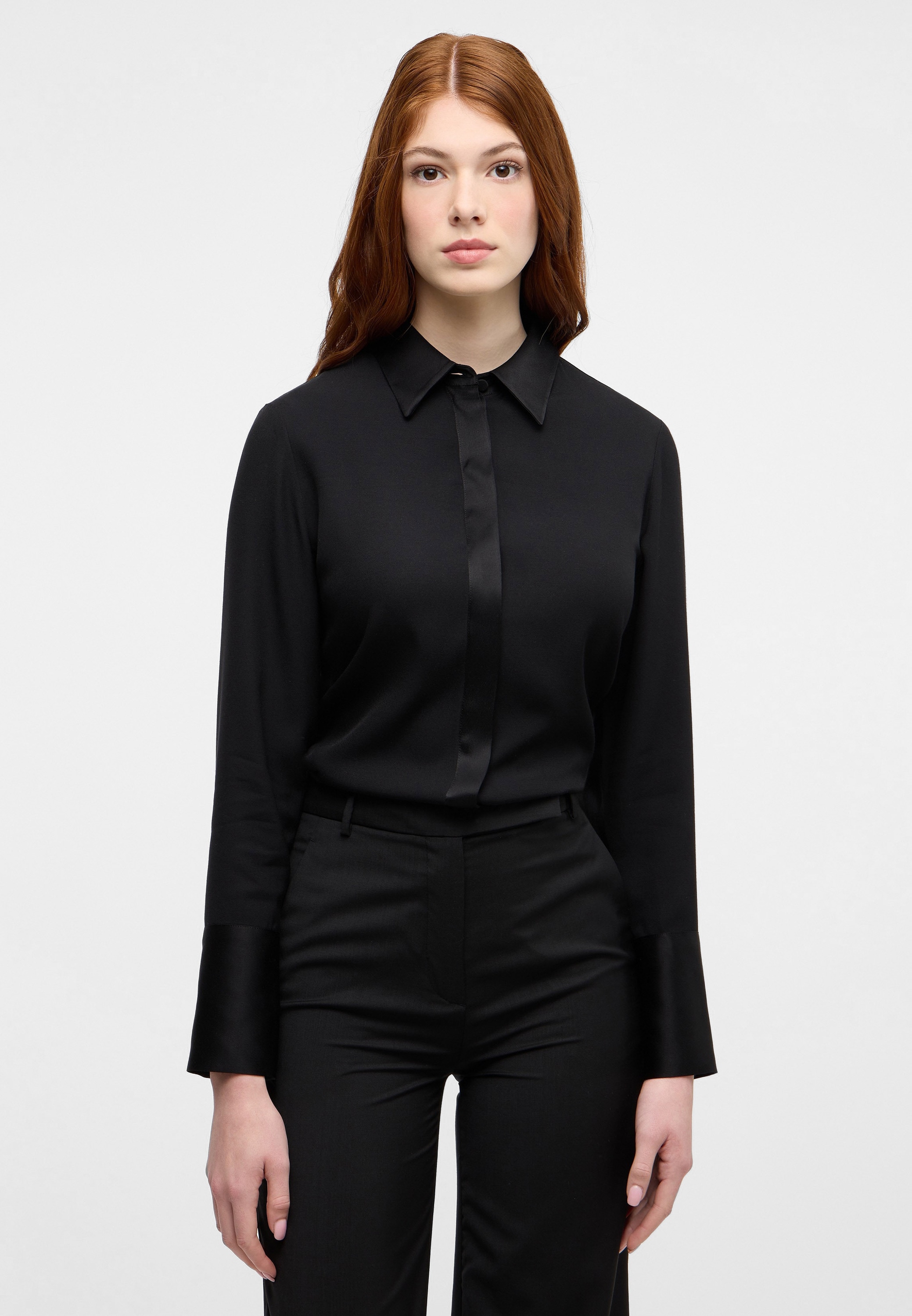 Eterna Hemdbluse "LOOSE FIT" EASY IRON (bügelleicht) günstig online kaufen