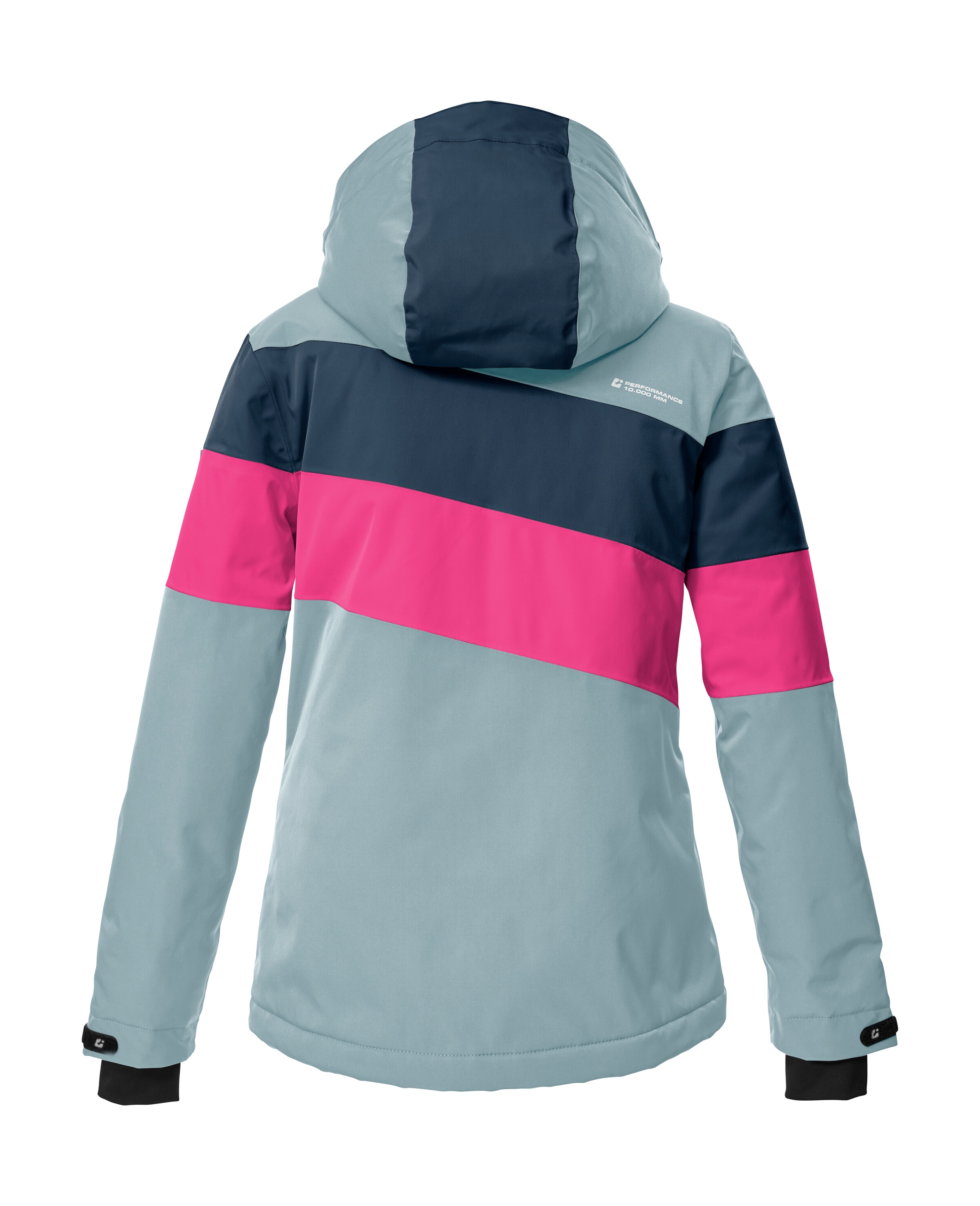Killtec Skijacke »KSW 197 GRLS SKI JCKT«, Wasserdicht, atmungsaktiv, verstellbare Kapuze, viele Taschen