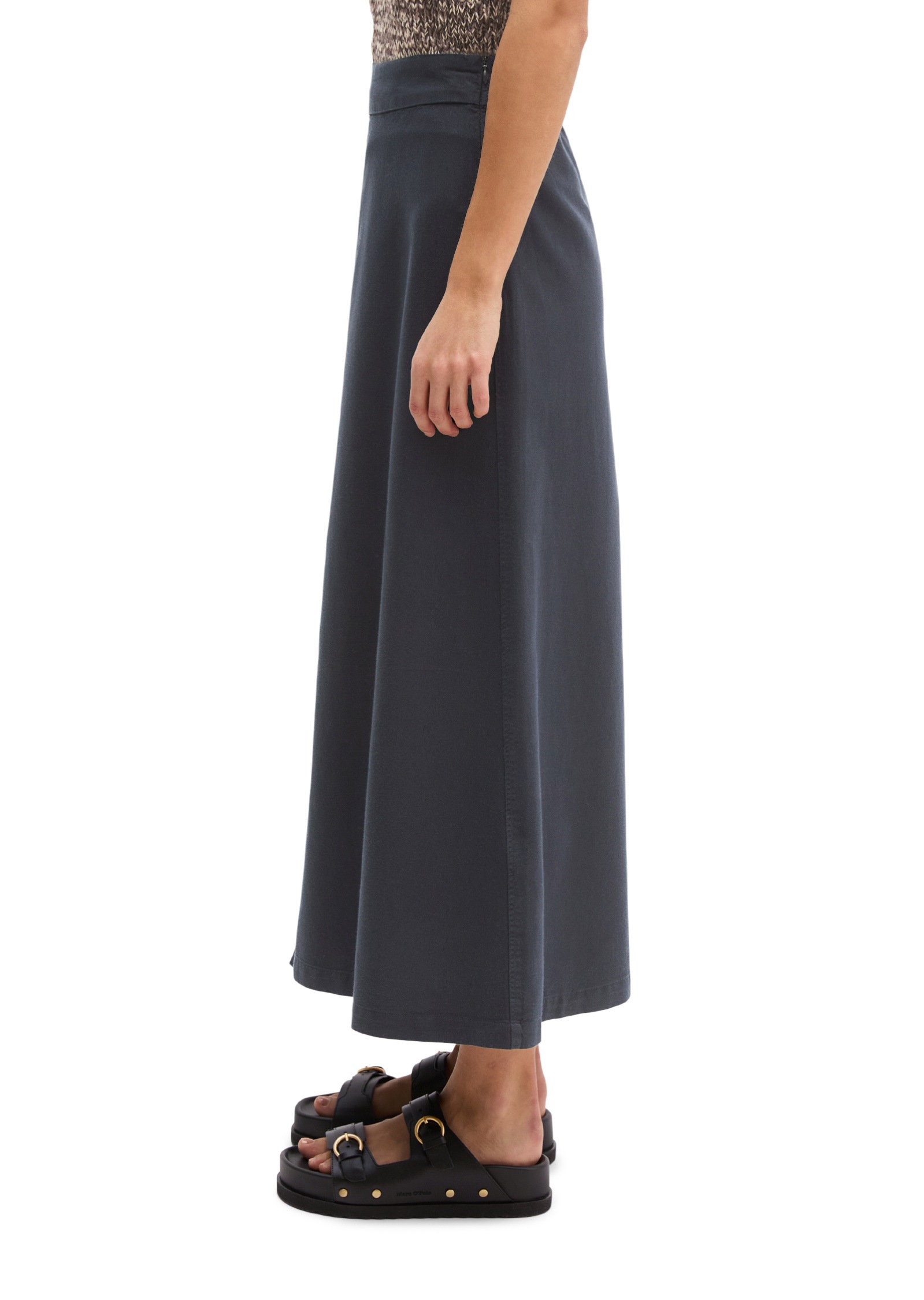 Marc OPolo Webrock "aus Bio-Baumwolle-Lyocell-Leinen-Mix" günstig online kaufen