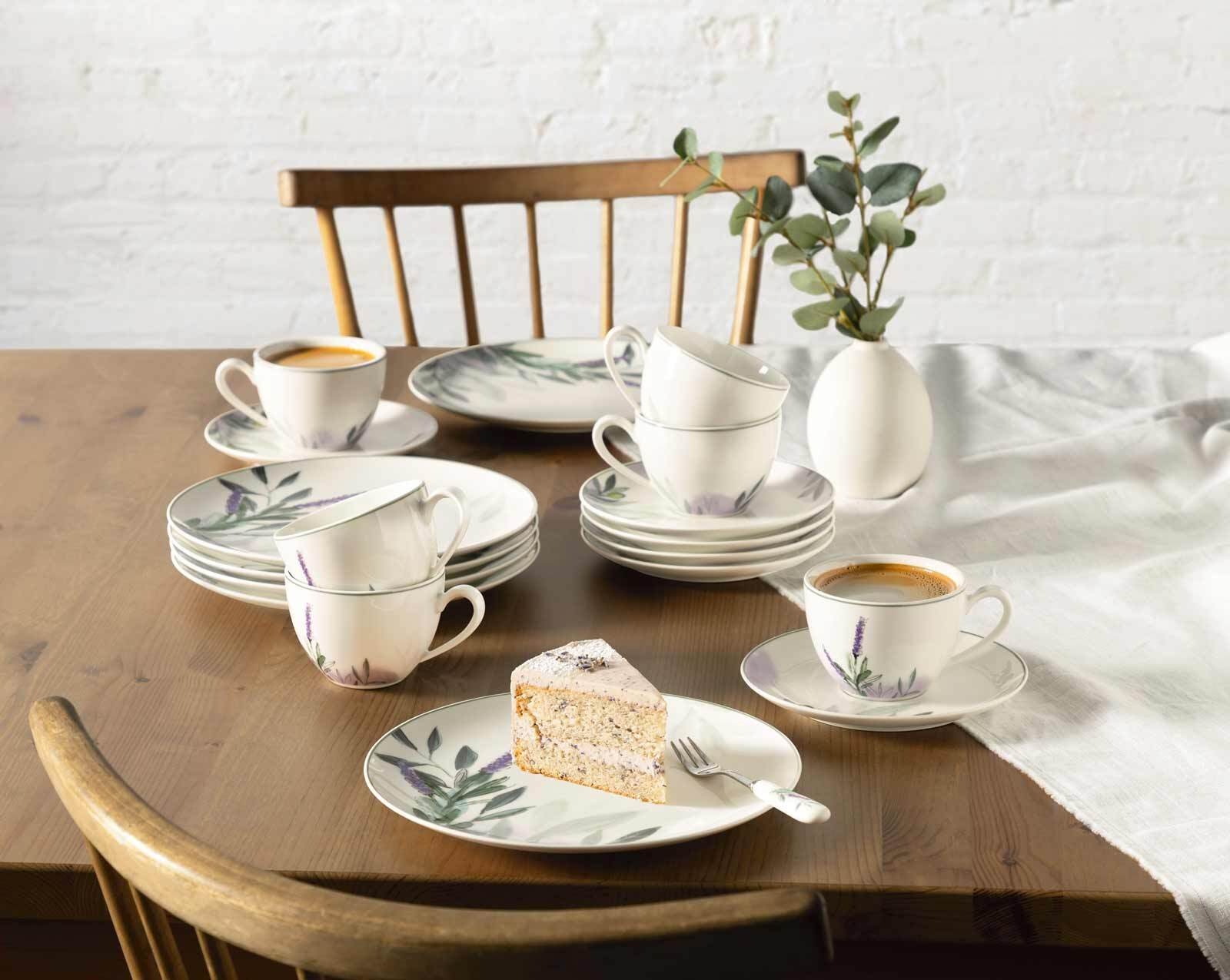 Seltmann Weiden Geschirr-Set »Basic-Set Savona Provence 6er Set bunt-beige« Spülmaschinenfest, Mikrowellensicher, Ofenfest
