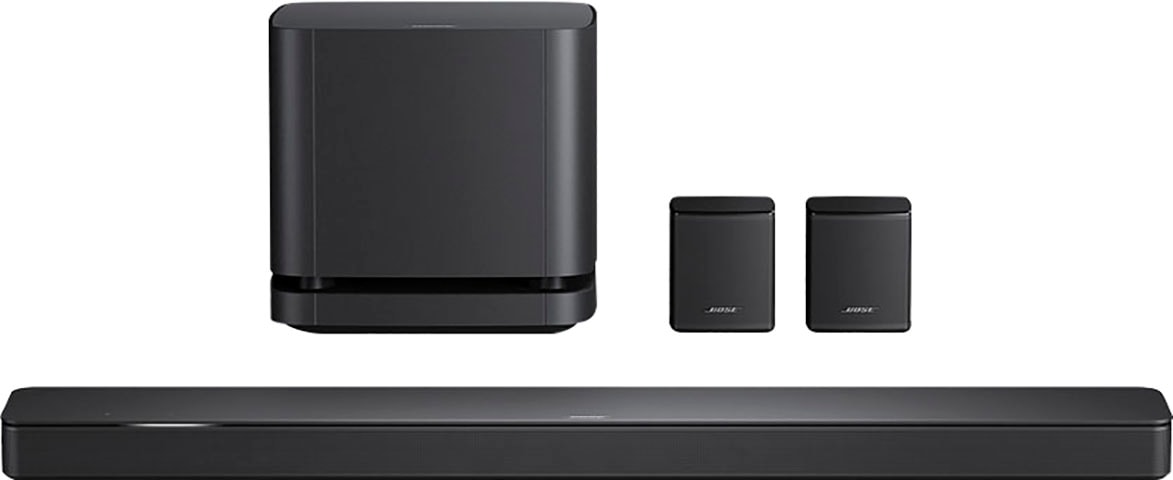 Bose Soundbar »Bundle 500«, Set aus Soundbar 500 + Bass 500 + Rear Speaker