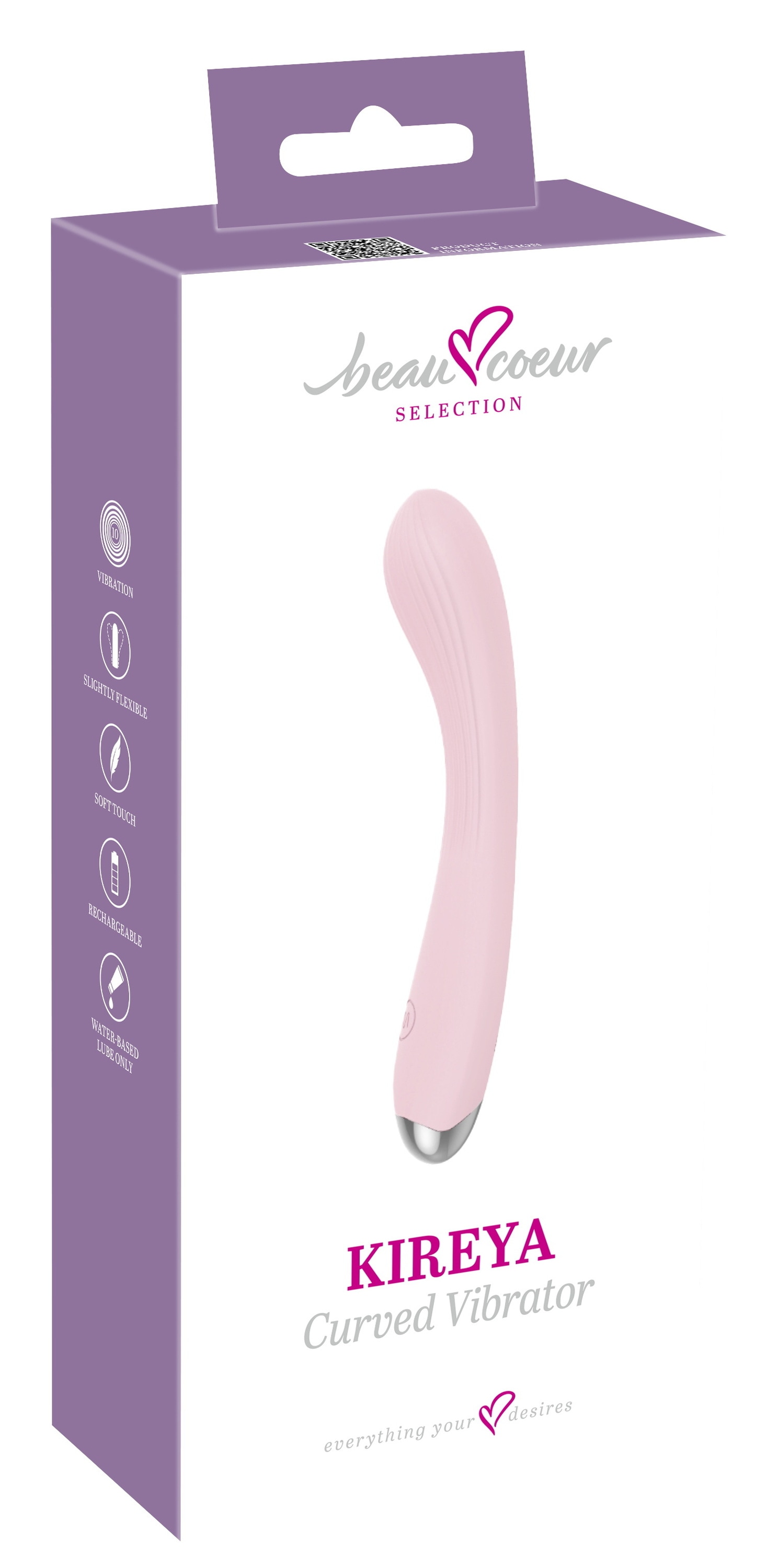 Beau Coeur Vibrator »Vibrator KIREYA Curved Vibrator«