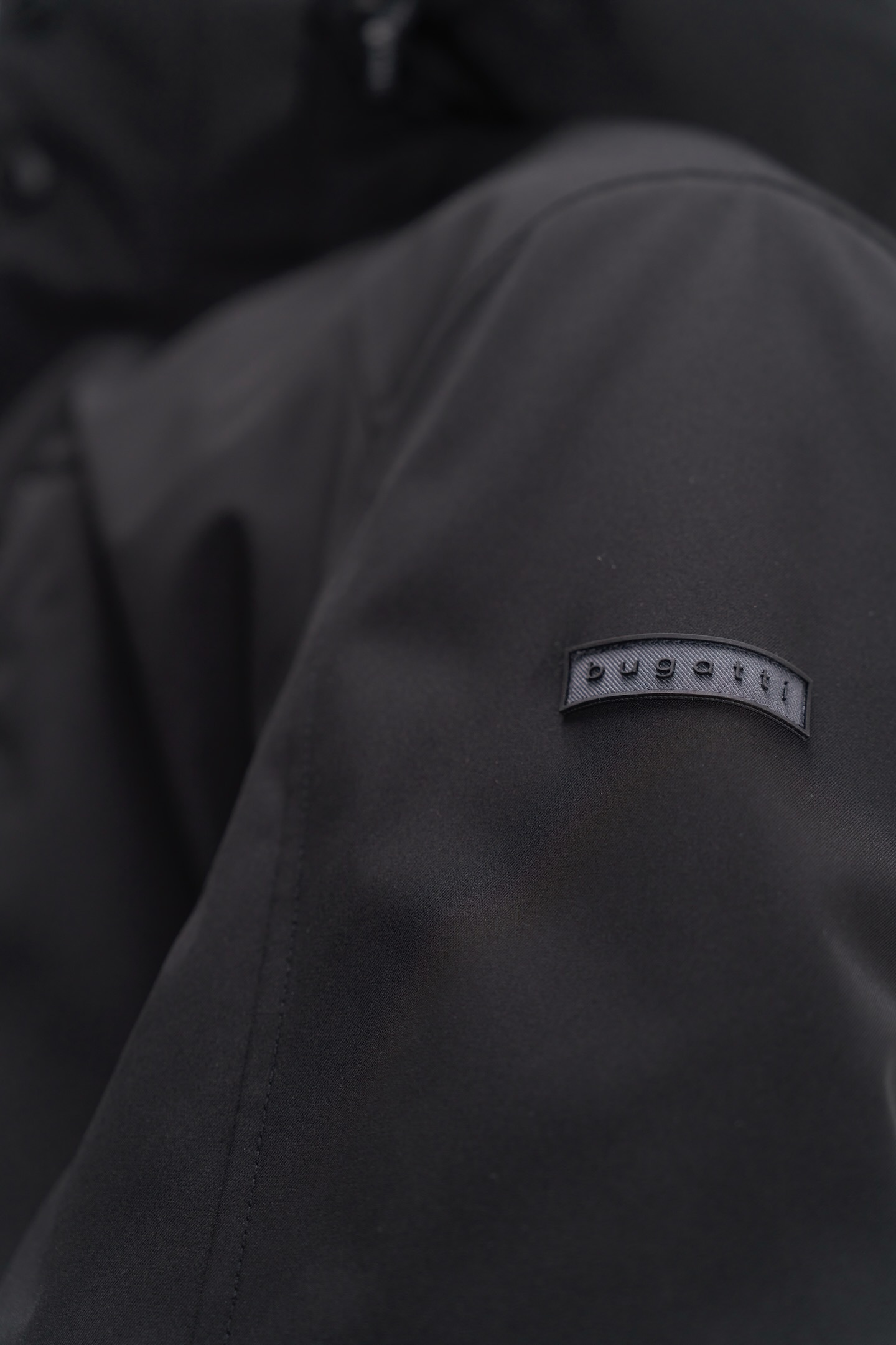 bugatti Langjacke, mit Kapuze, mit wasserfester Eigenschaft