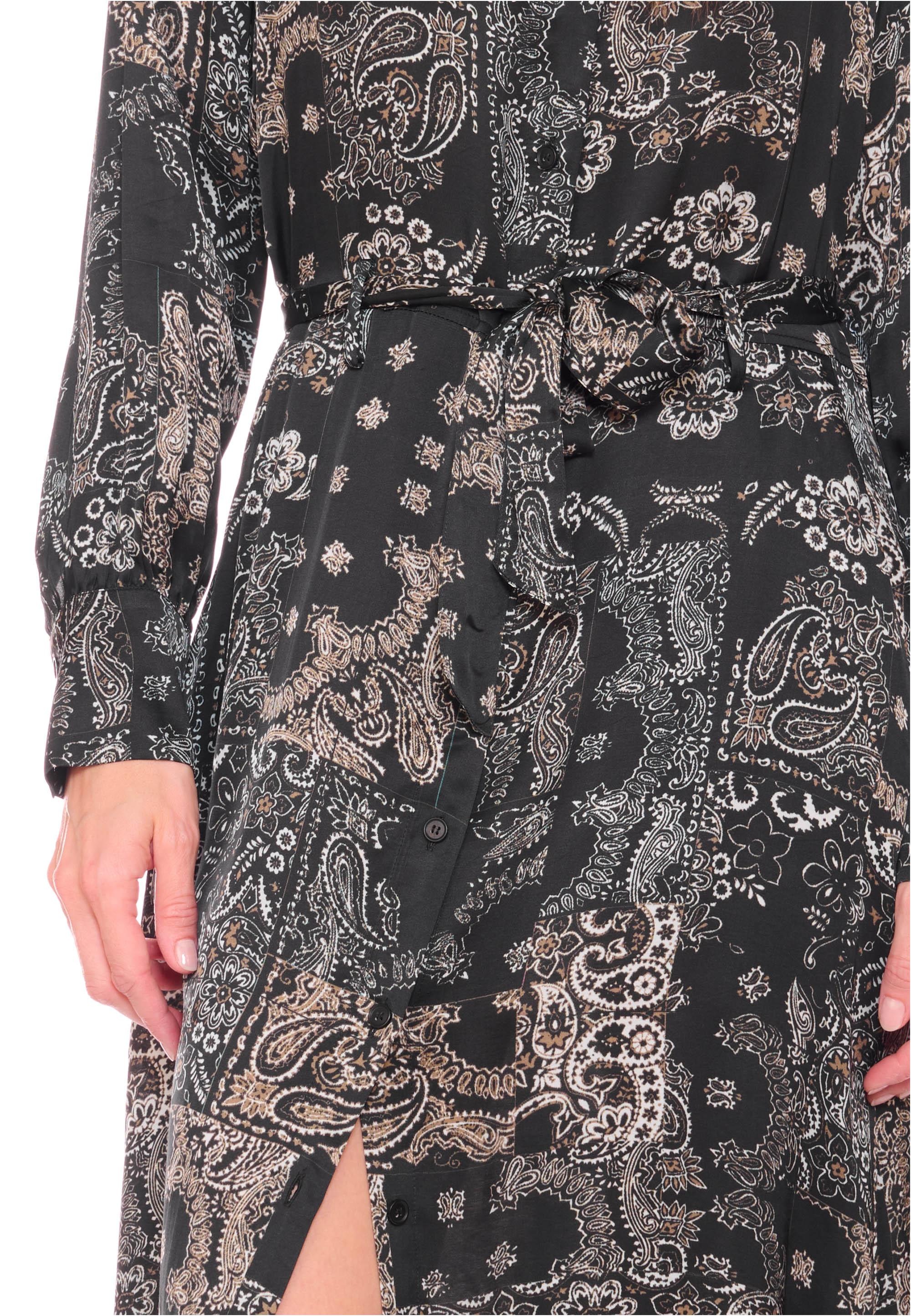 Le Temps Des Cerises Jerseykleid »SERAPHY«, mit stylischem Allover-Muster