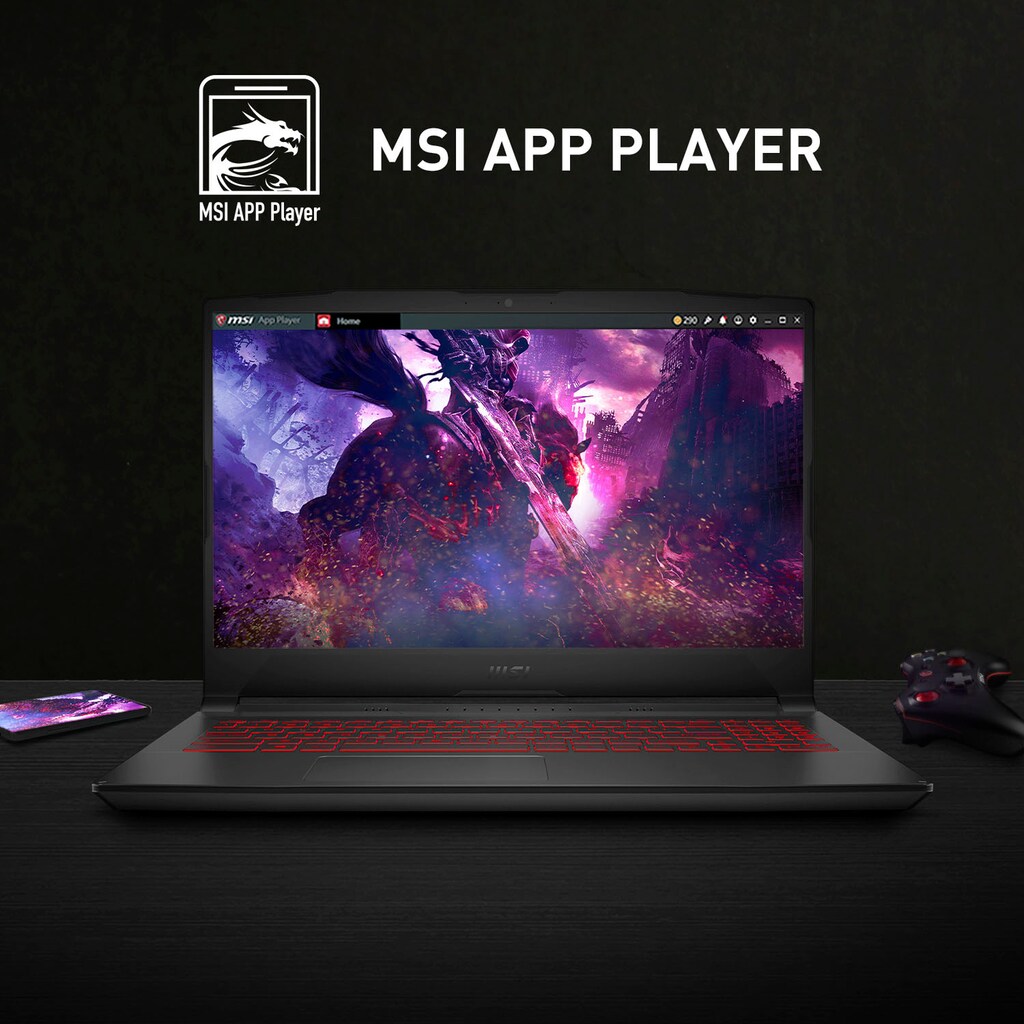 MSI Gaming-Notebook »B5DD-035«, 39,6 cm, / 15,6 Zoll, AMD, Ryzen 7, Radeon RX 5500M, 512 GB SSD