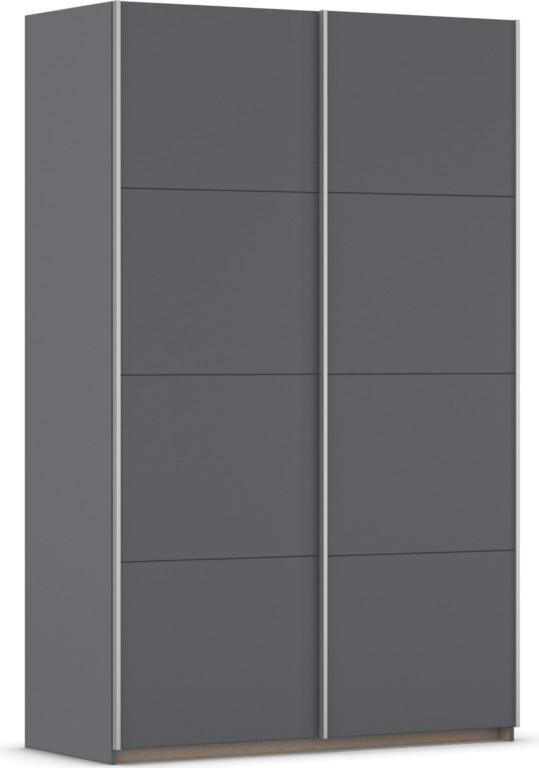 rauch Schwebetürenschrank »Kleiderschrank Schrank Garderobe Schlafzimmerschrank OXFORD«, (in 3 verschiedenen Ausstattungen BASIC/CLASSIC/PREMIUM), mit Griffleisten aus Metall, auch für kleinere Räume MADE IN GERMANY