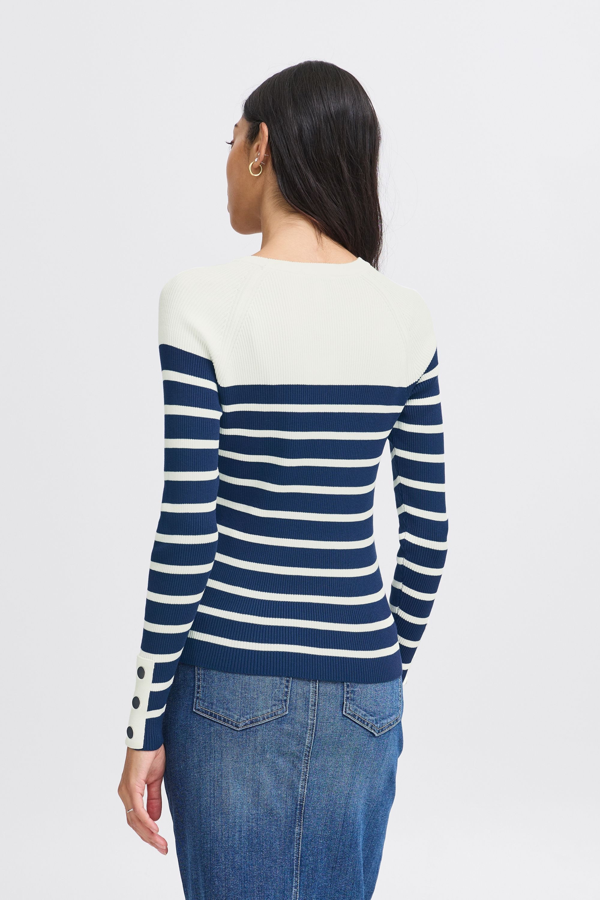 b.young Strickfleece-Pullover »Strickpullover BYMMMORLA SLIM RAGLAN -«