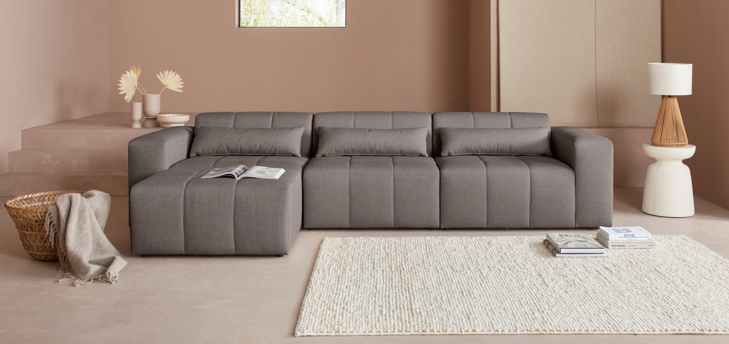 LeGer Home by Lena Gercke Ecksofa "Maileen L-Form", Modulsofa, bestehend au günstig online kaufen