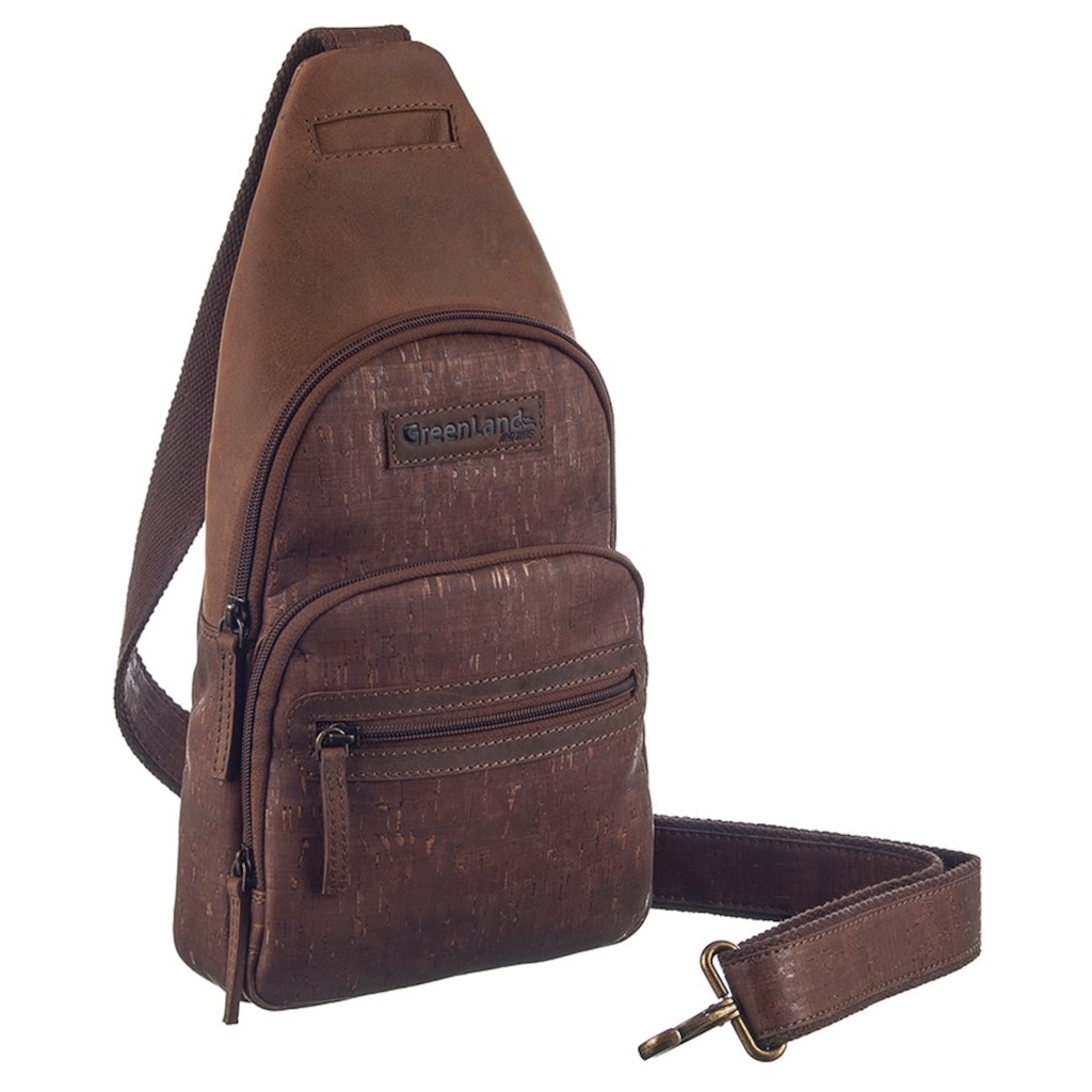 GreenLand Nature Cityrucksack »NATURE Leather-Cork«