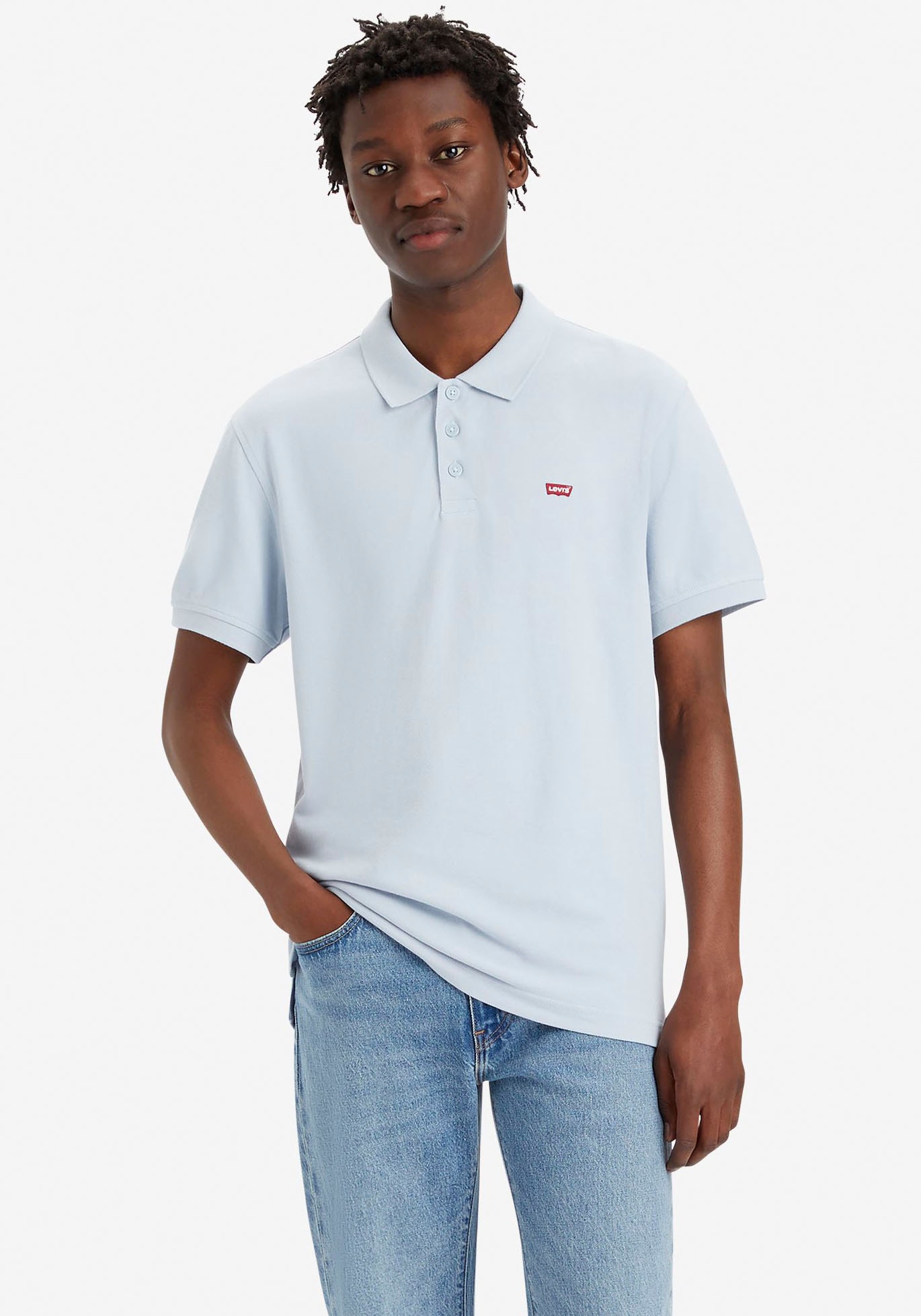 Levis Poloshirt "LE NEW LEVIS HM POLO", mit kleinem Batwing-Logo günstig online kaufen