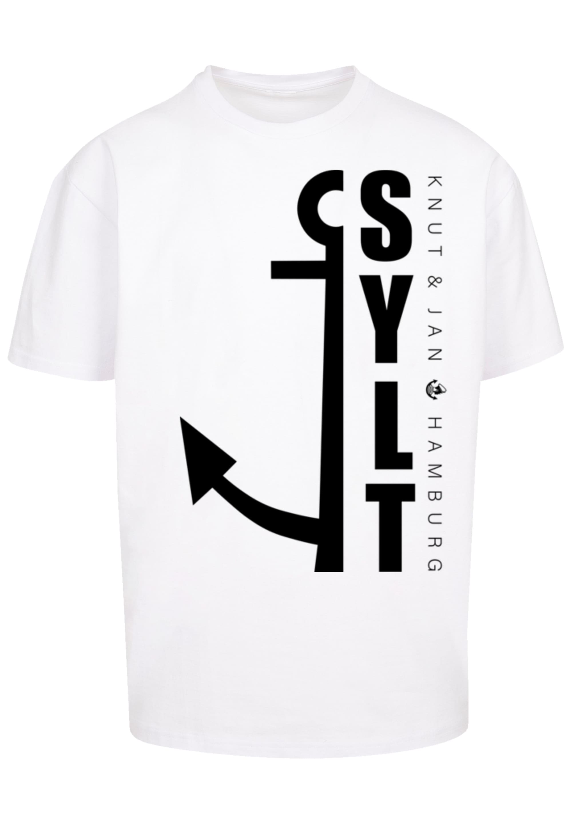 F4NT4STIC T-Shirt »Sylt Anker Knut & Jan Hamburg«, Print