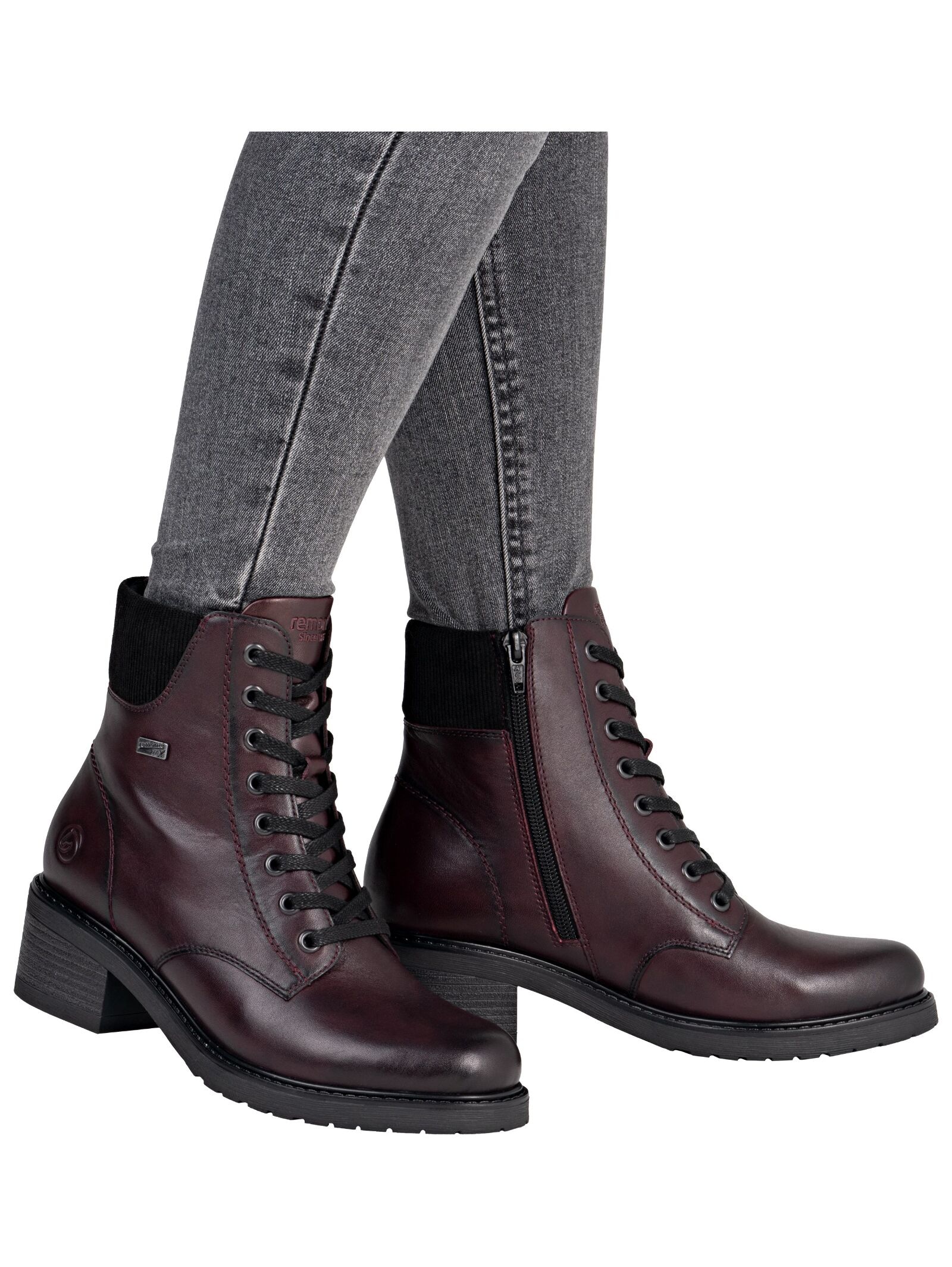 Remonte Schnürstiefelette »Remonte Stiefelette Leder/Synthetik«