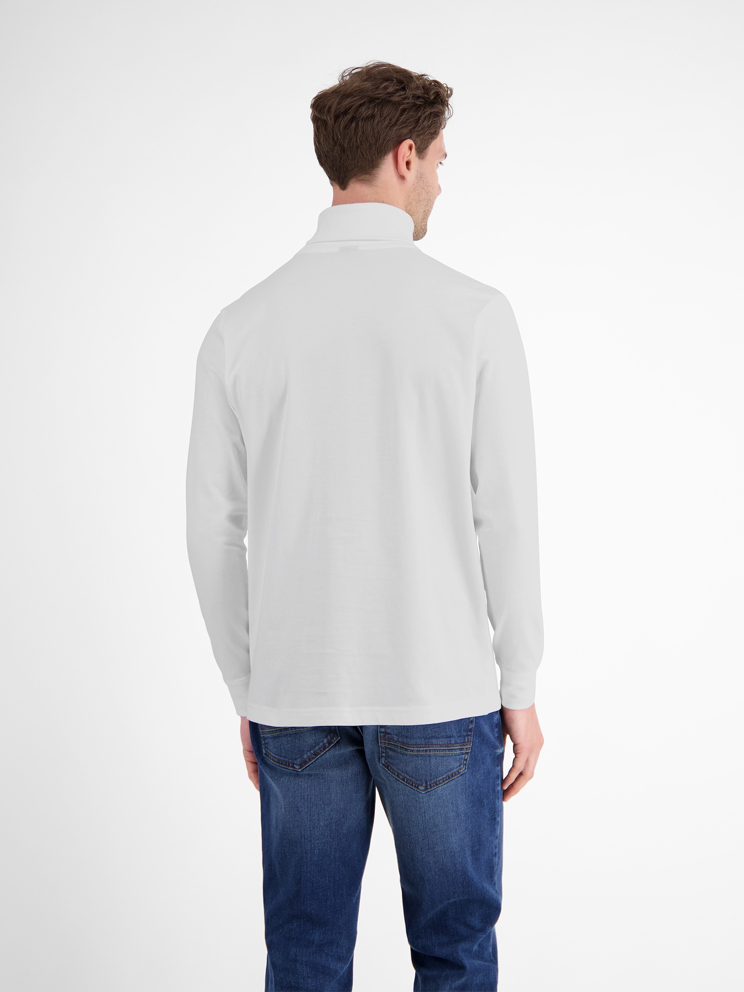 LERROS Sweatshirt "LERROS Rollkragenshirt aus weicher Baumwolle" günstig online kaufen