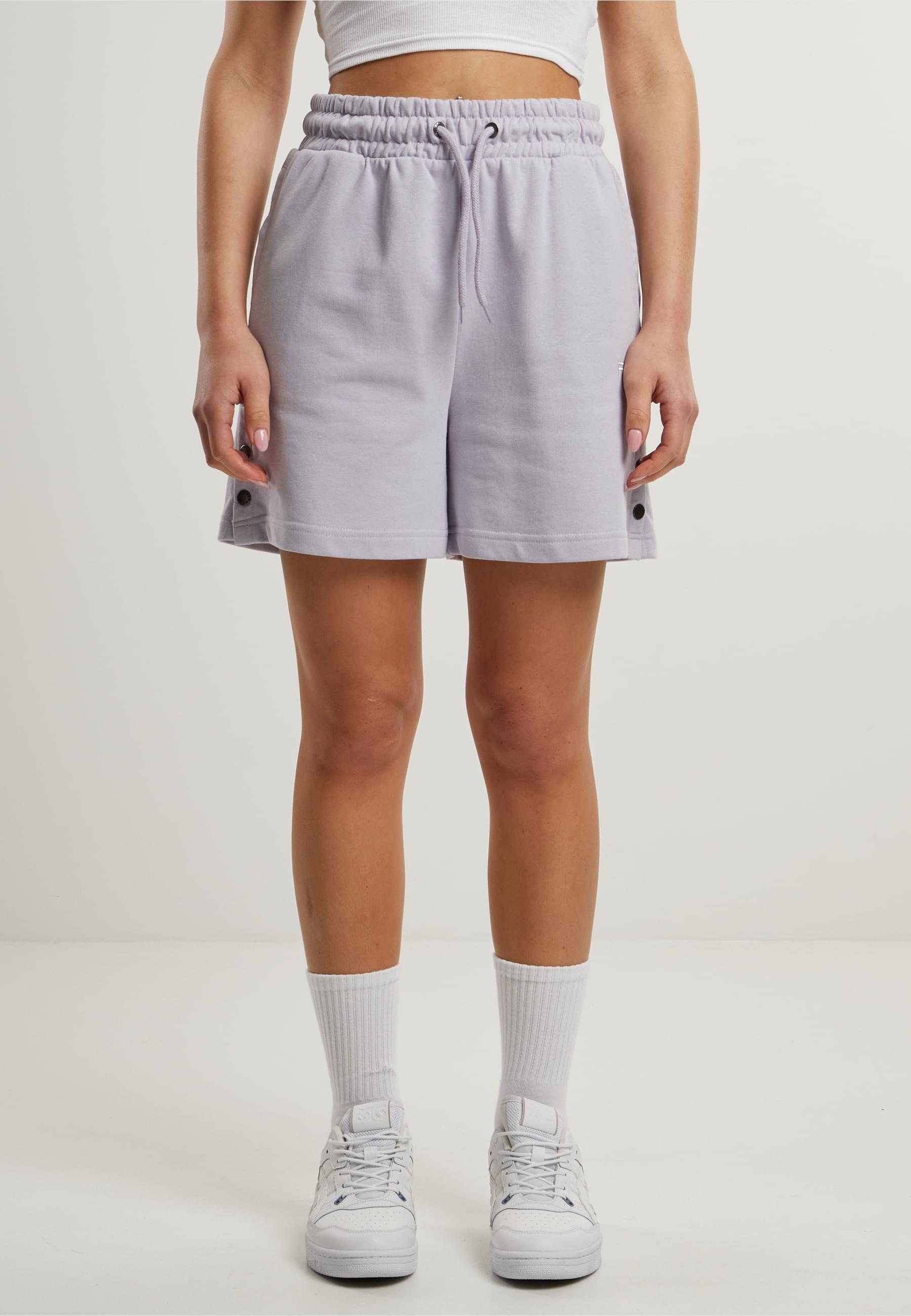 Karl Kani Stoffhose »Karl Kani Damen FW222-008-1, Corporate Sweat Shorts light purple«, (1 tlg.)