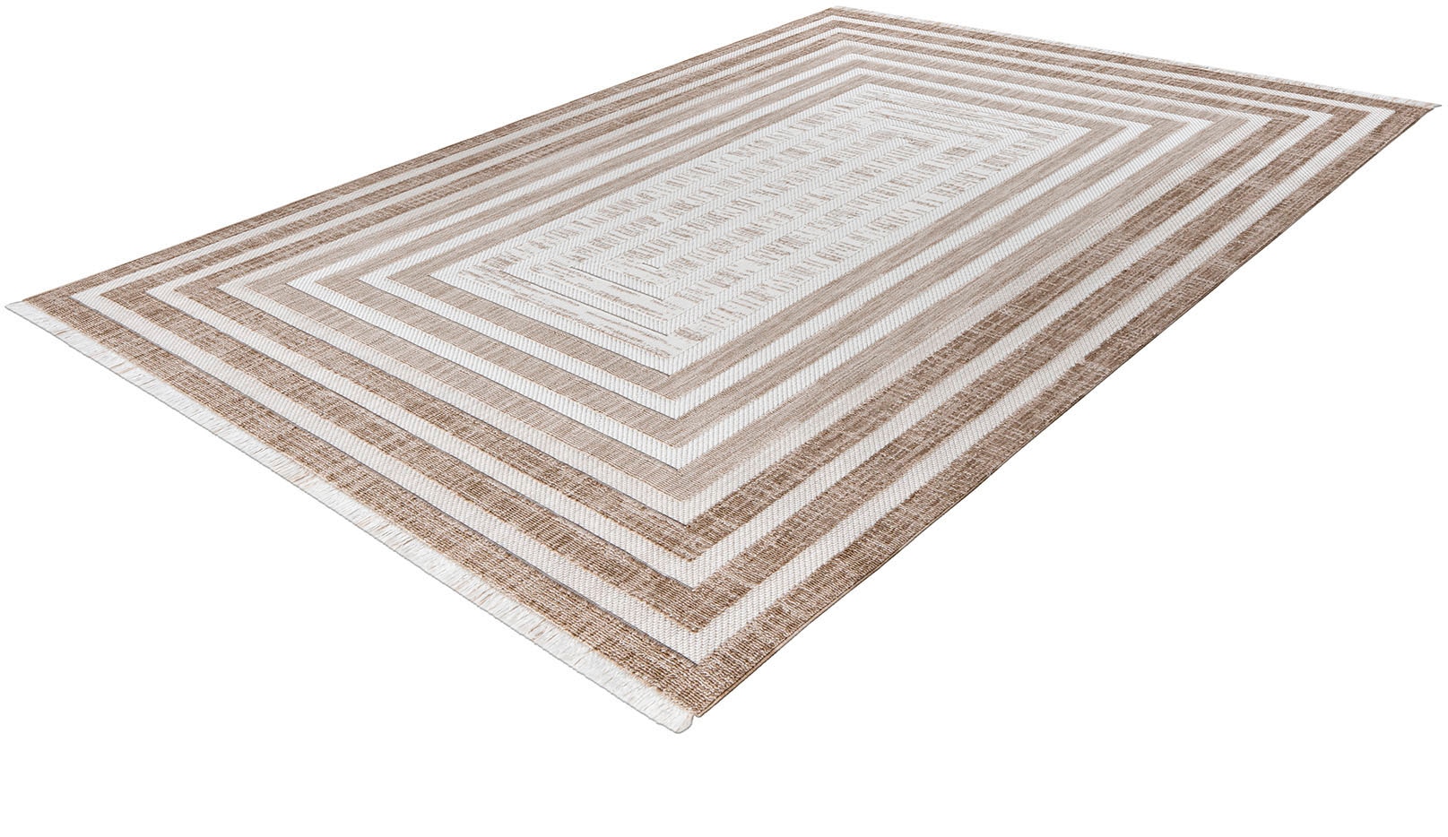 Kayoom Teppich »Sarai 125«, rechteckig, 6 mm Höhe, Flachgewebe