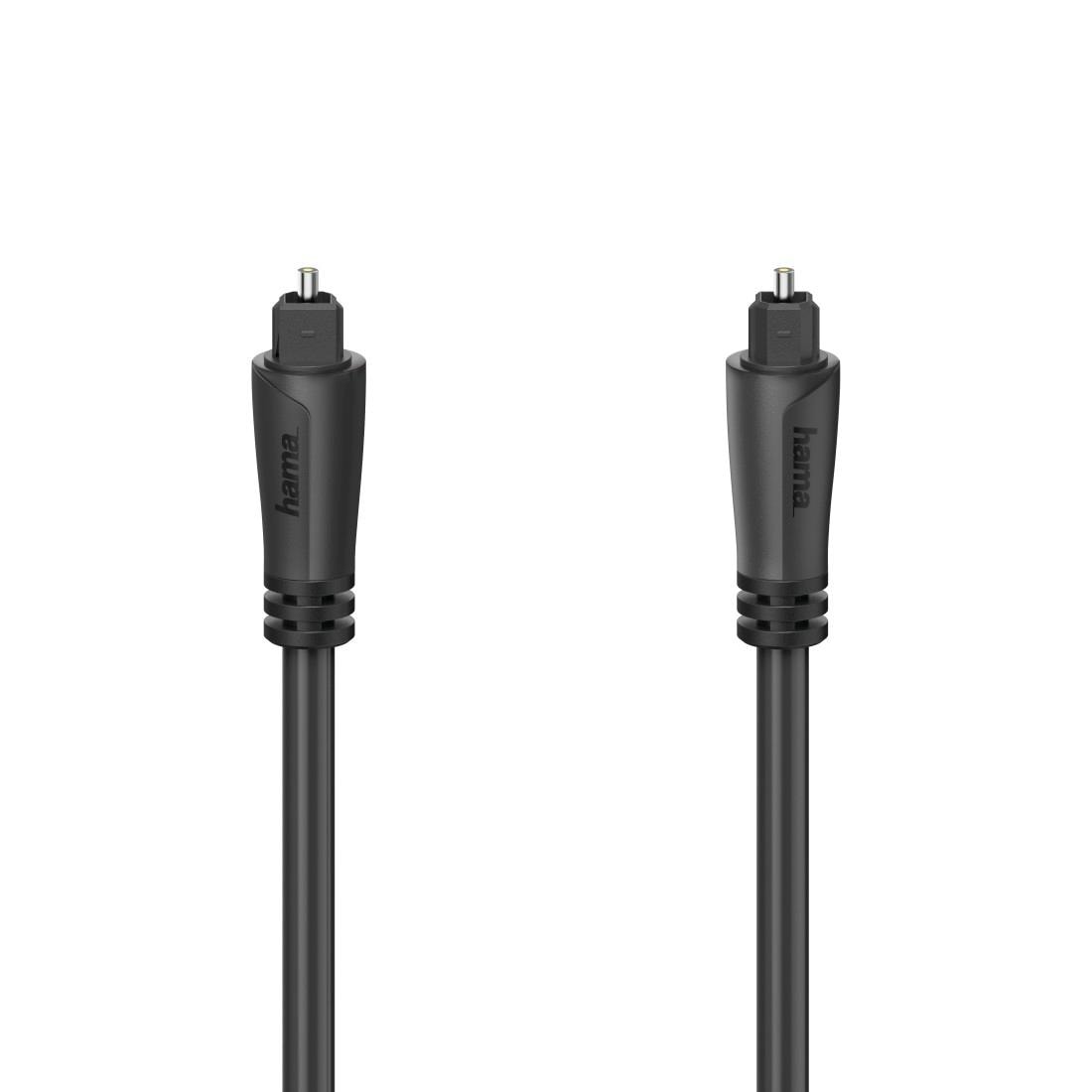 Audio-Kabel »Audio-Lichtleiter-Kabel, ODT-Stecker (Toslink), 3,0m ODT-Kabel«, Toslink,...