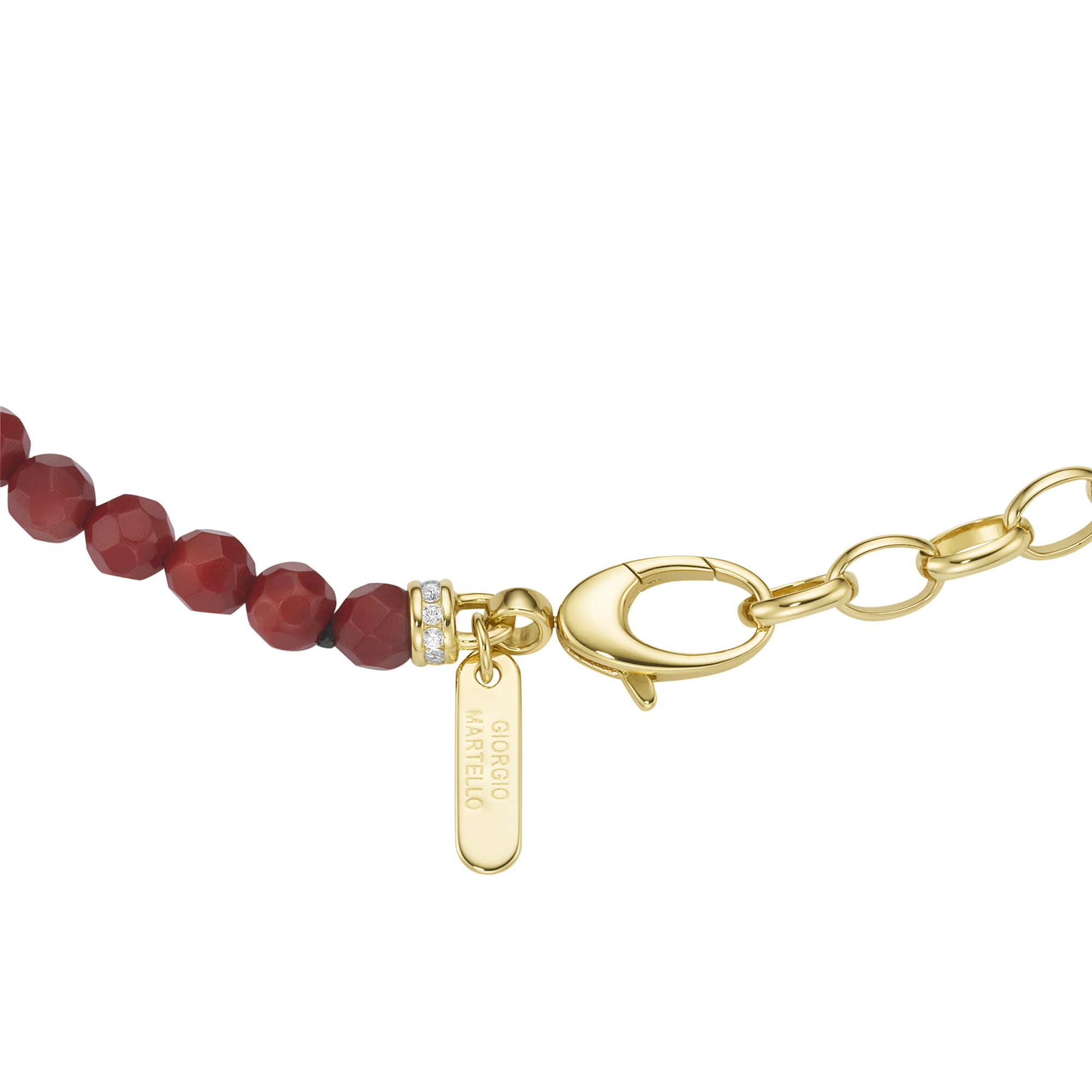 GIORGIO MARTELLO MILANO Collier »mit Ziersteinen, Silber 925«