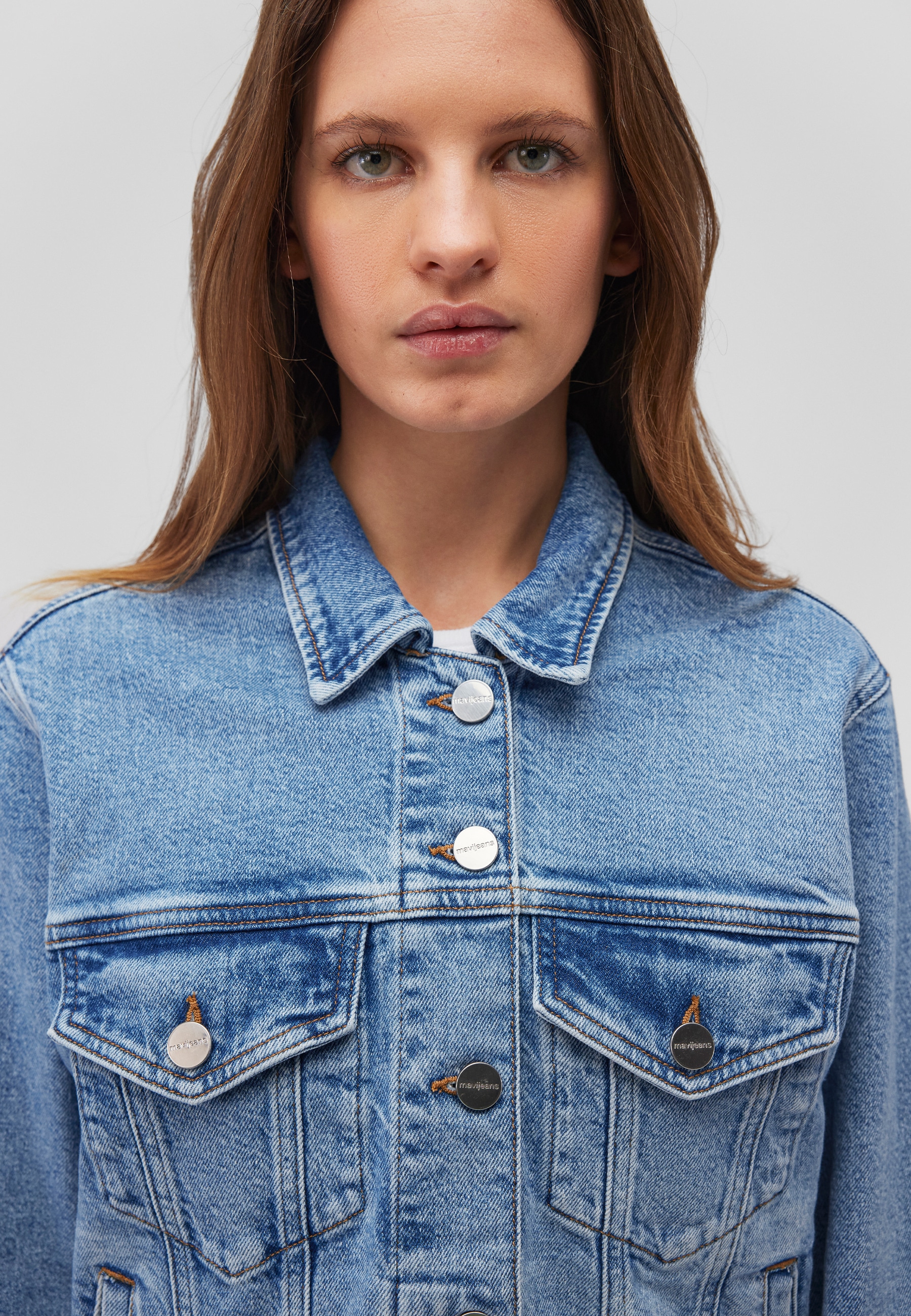Mavi Jeansjacke »RUBY«, Boxy Denim Jacket