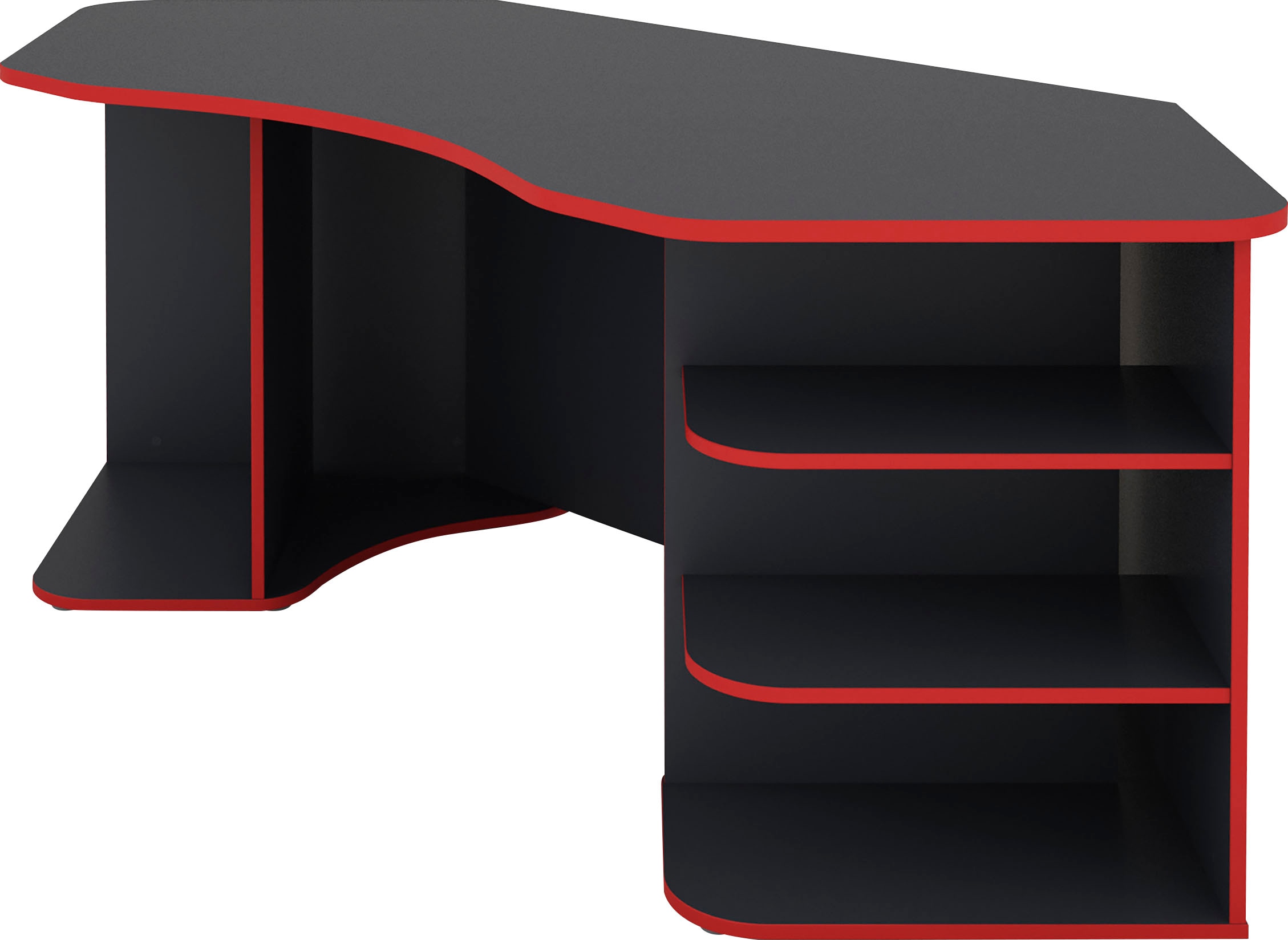 Homexperts Büromöbel-Set »Tron«, (Spar-Set, 2 tlg.), Gaming-Set bestehend aus Gamingtisch Tron und Gamingchair Manta