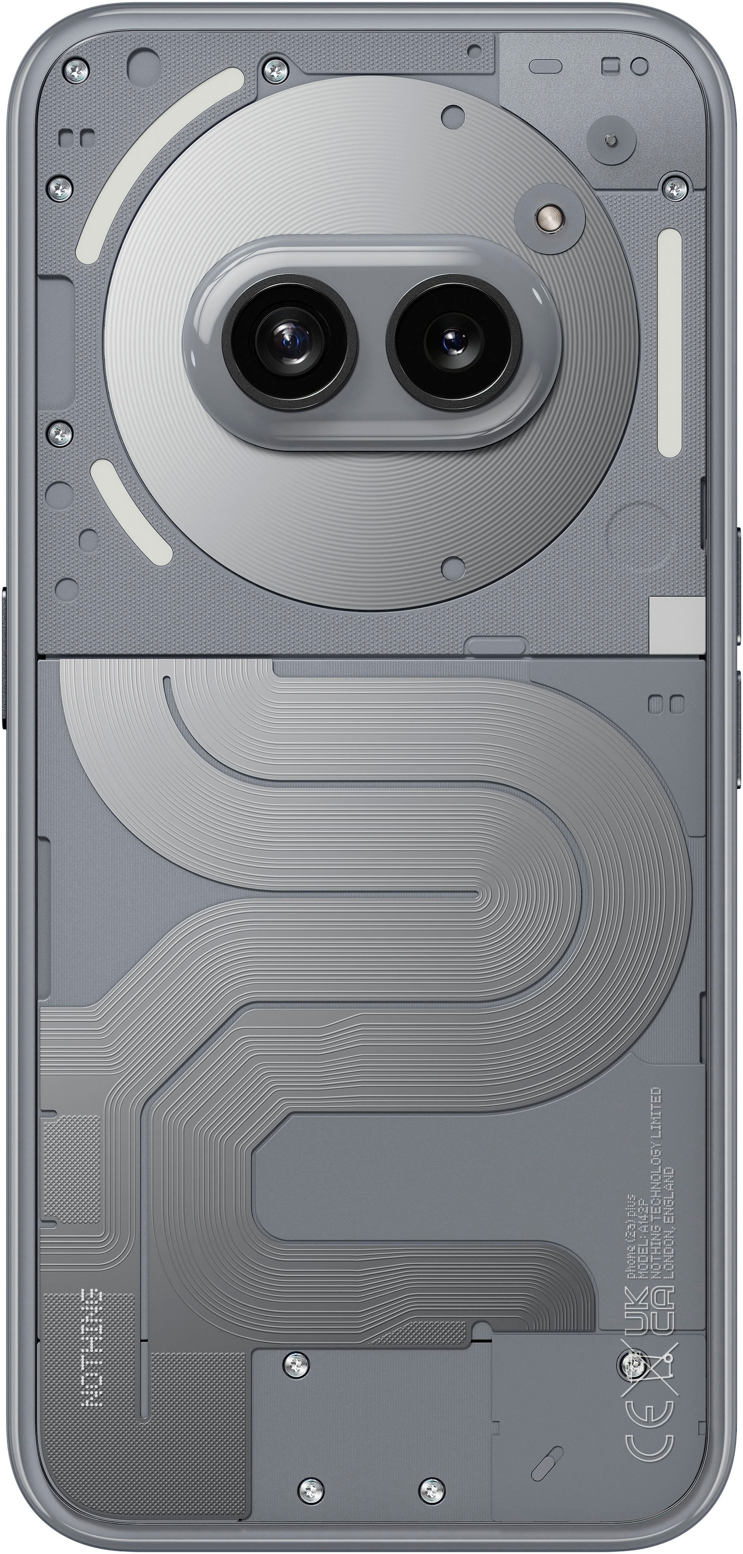 NOTHING Smartphone »Phone (2a) Plus«, grau