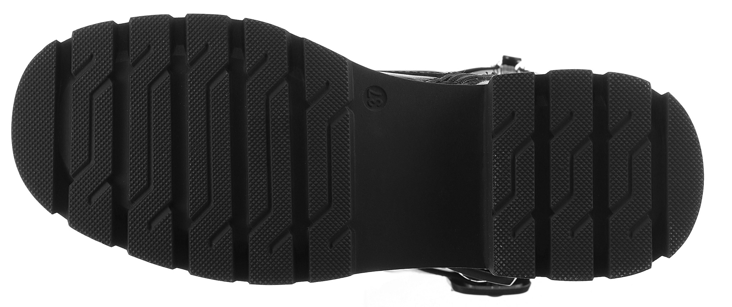 Aniston SHOES Schnürstiefel, Langschaftstiefel, Profilsohle, Festival - NEUE KOLLEKTION