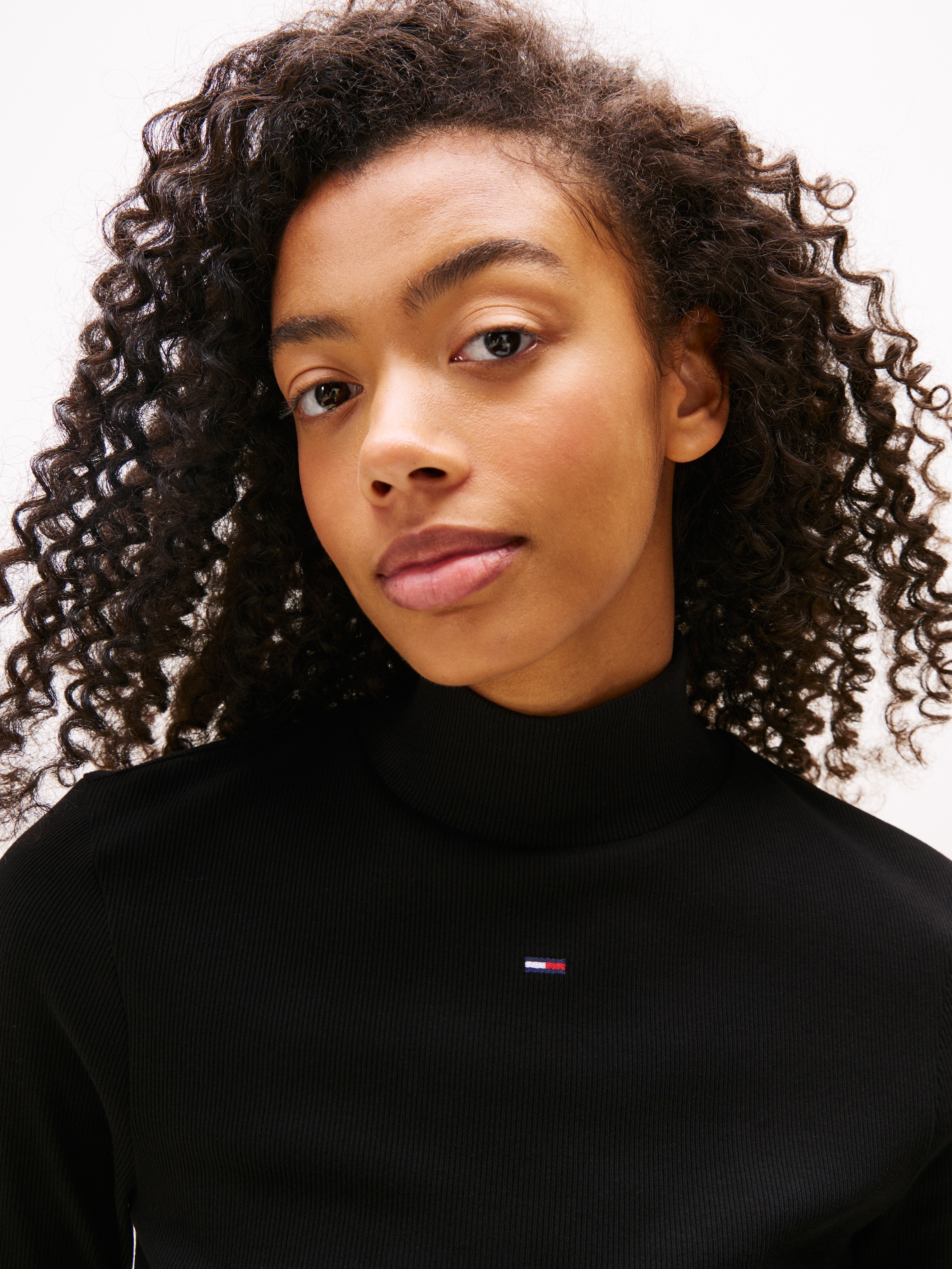 Tommy Jeans Langarmshirt "TJW ESSENTIAL MOCK NECK", mit Stehkragen günstig online kaufen