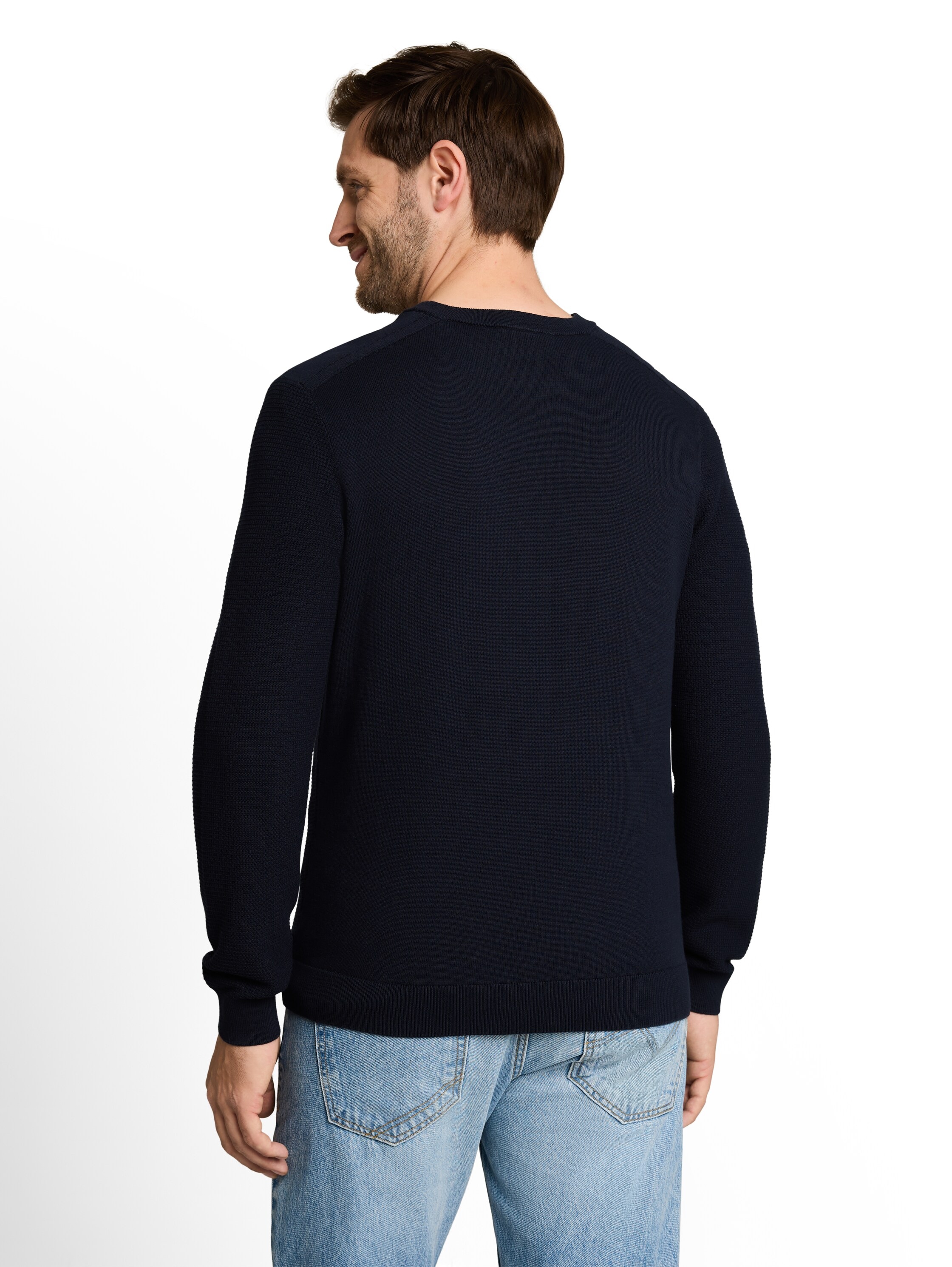 TOM TAILOR Strickpullover mit Rundhals