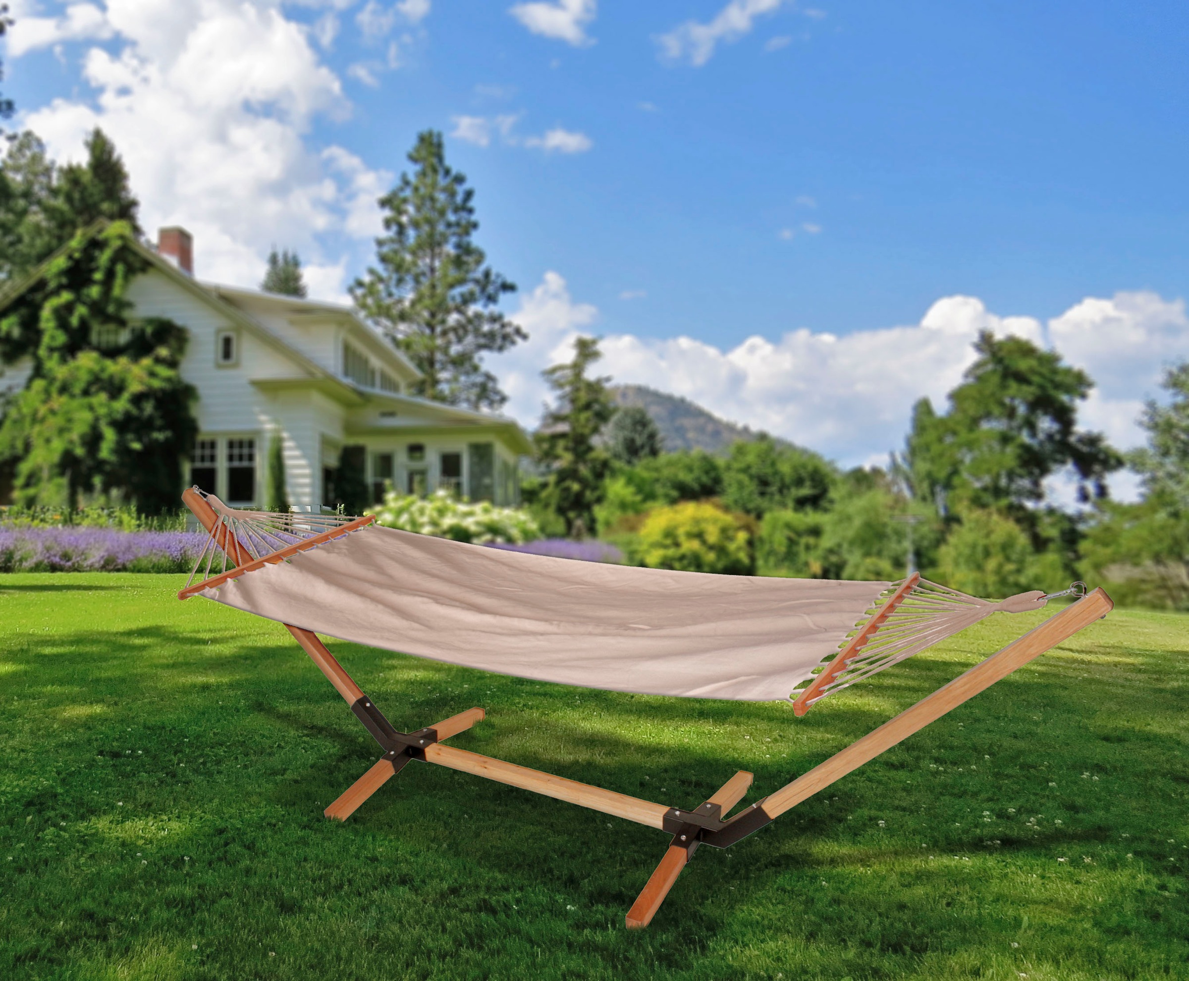 Garden Pleasure Hängematte ""HAWAII"", LxB: 280x100 cm, beige günstig online kaufen