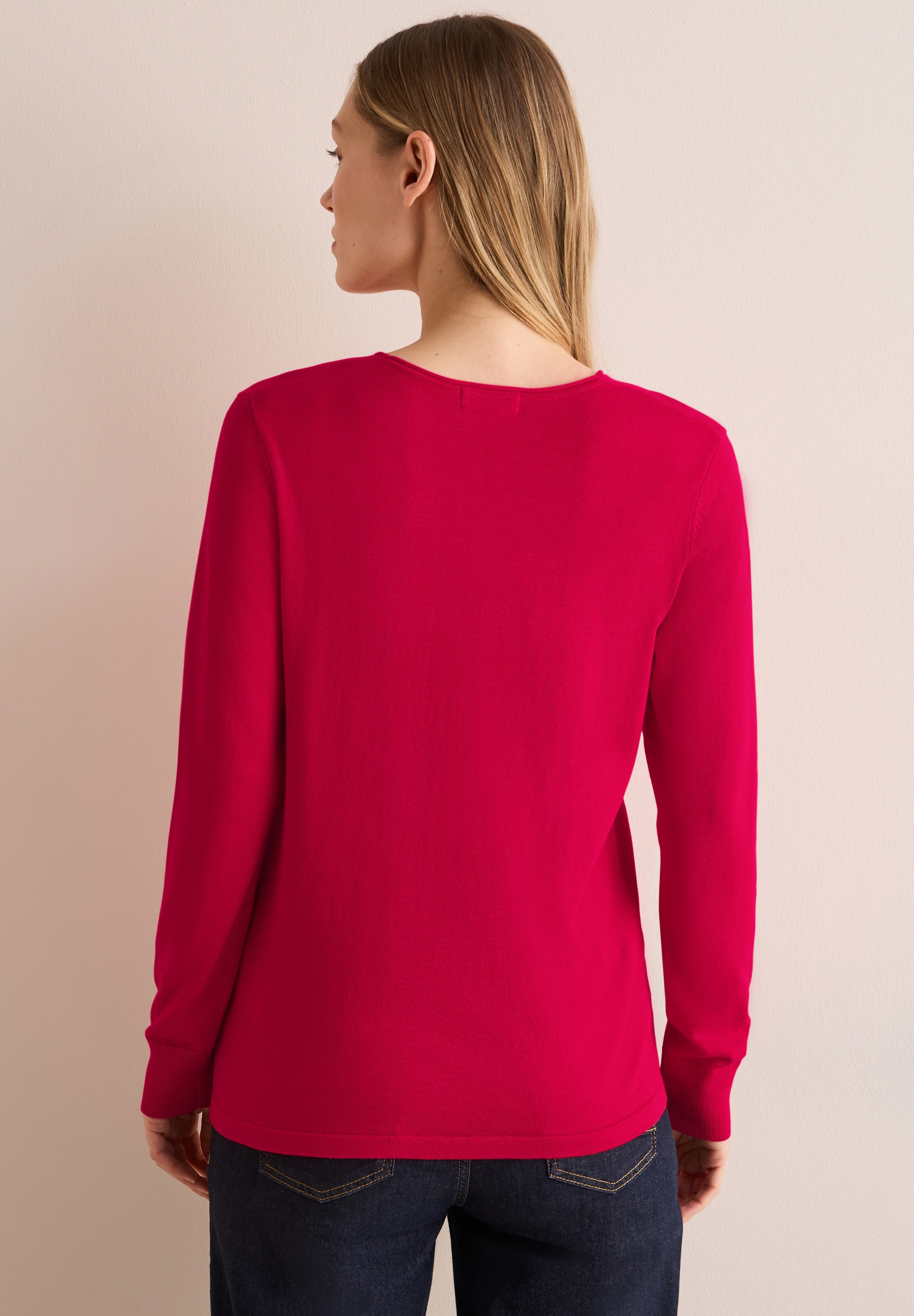 Cecil Strickpullover, mit V-Ausschnitt